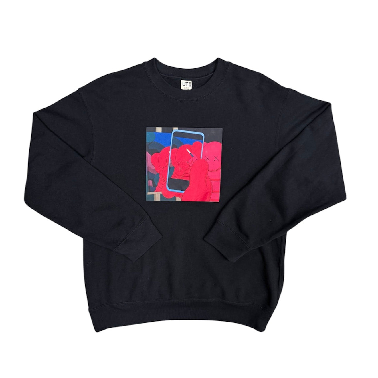 Uniqlo x Kaws x Andy Warhol Black Crewneck