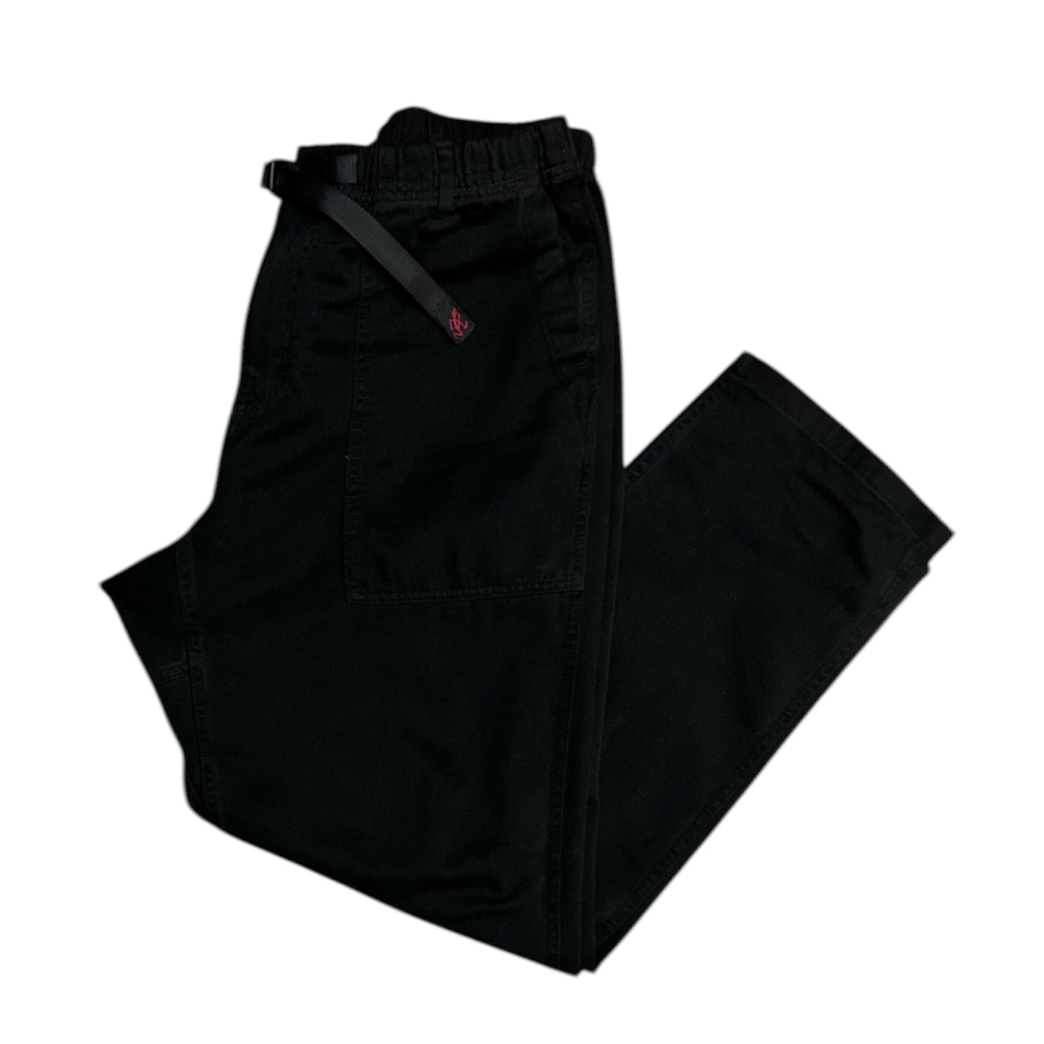 Gramicci Loose Tapered Ridge Black Pant