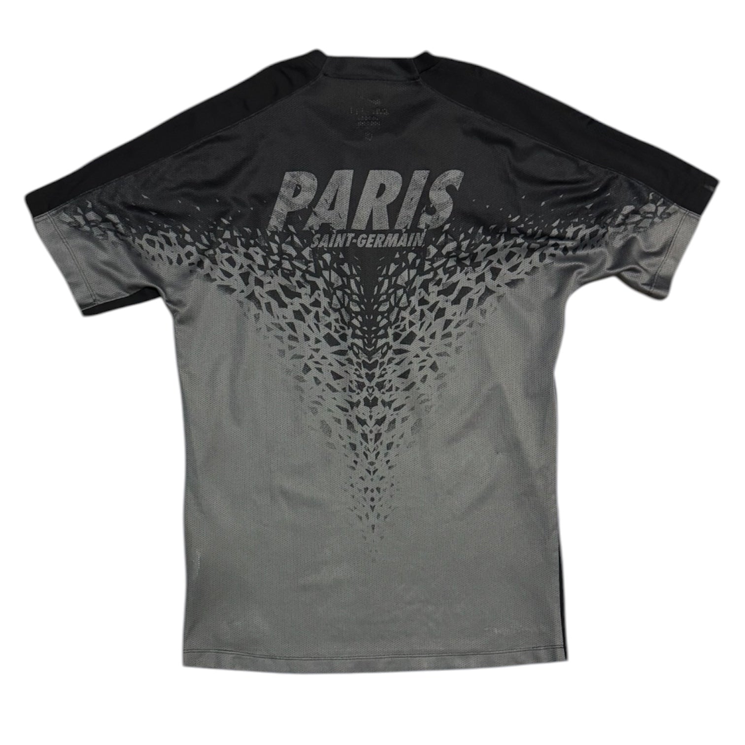 Nike Paris Saint Germain 2015/2016 Pre-Match 2 Midnight Black Training Football Tshirt