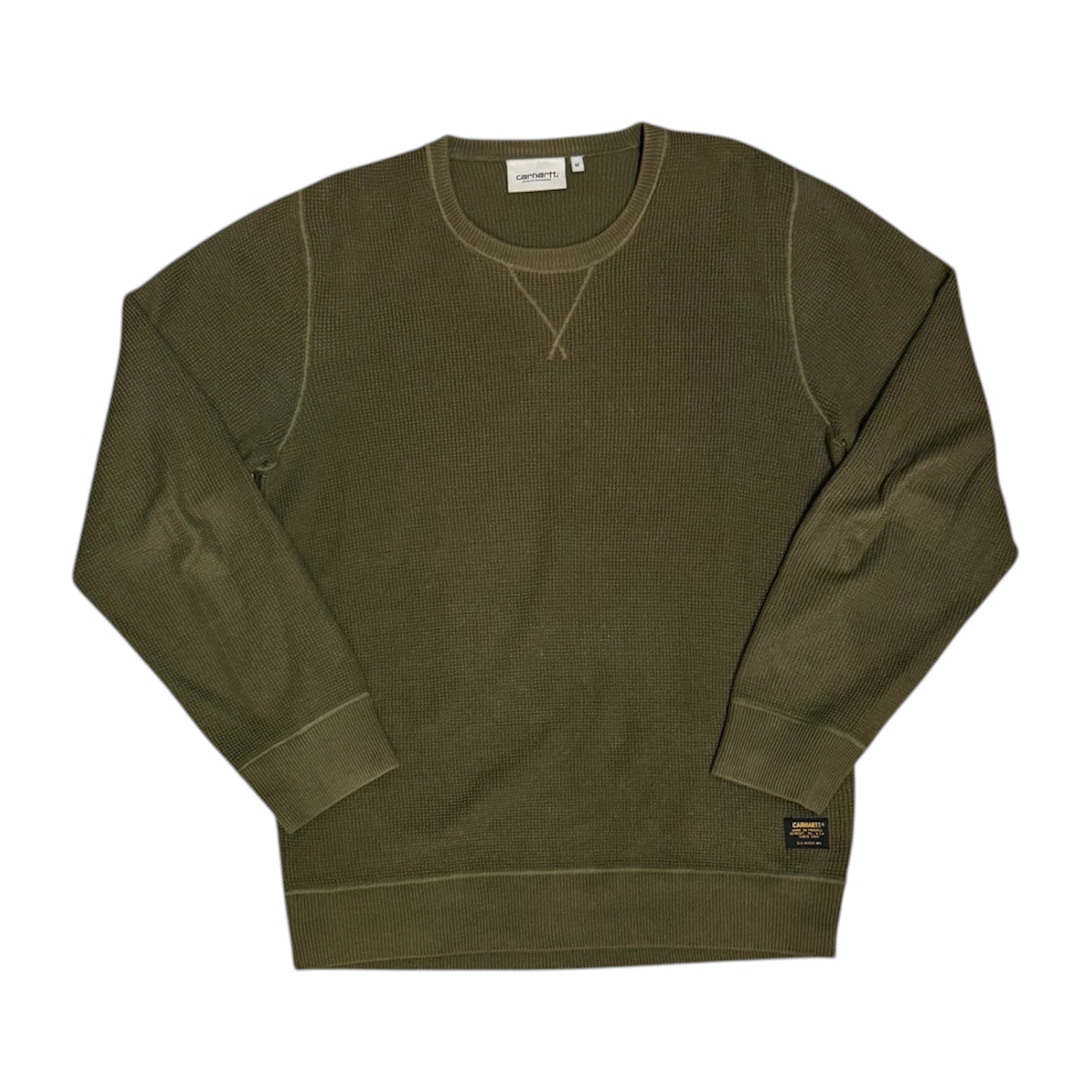 Carhartt WIP Mason Olive Knitted Sweater