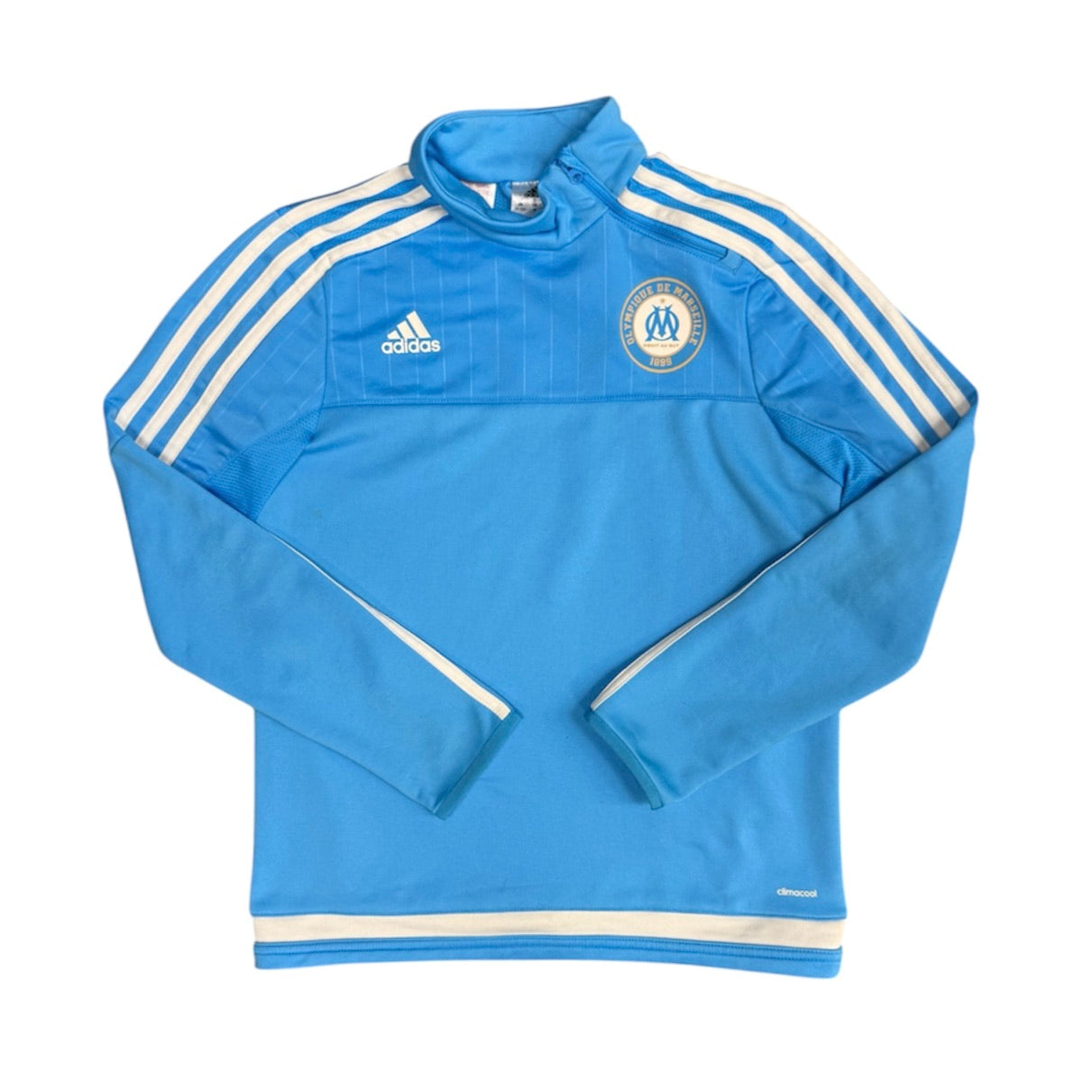 Adidas Olympique Marseille 2015/20616 1/4 Zip Drill Top Long Sleeve (Youth)