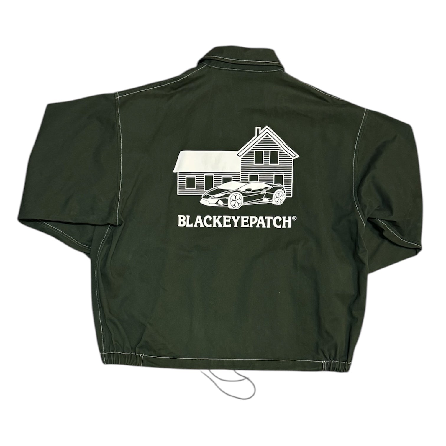 Black Eye Patch Second House Drizzle Jacket
