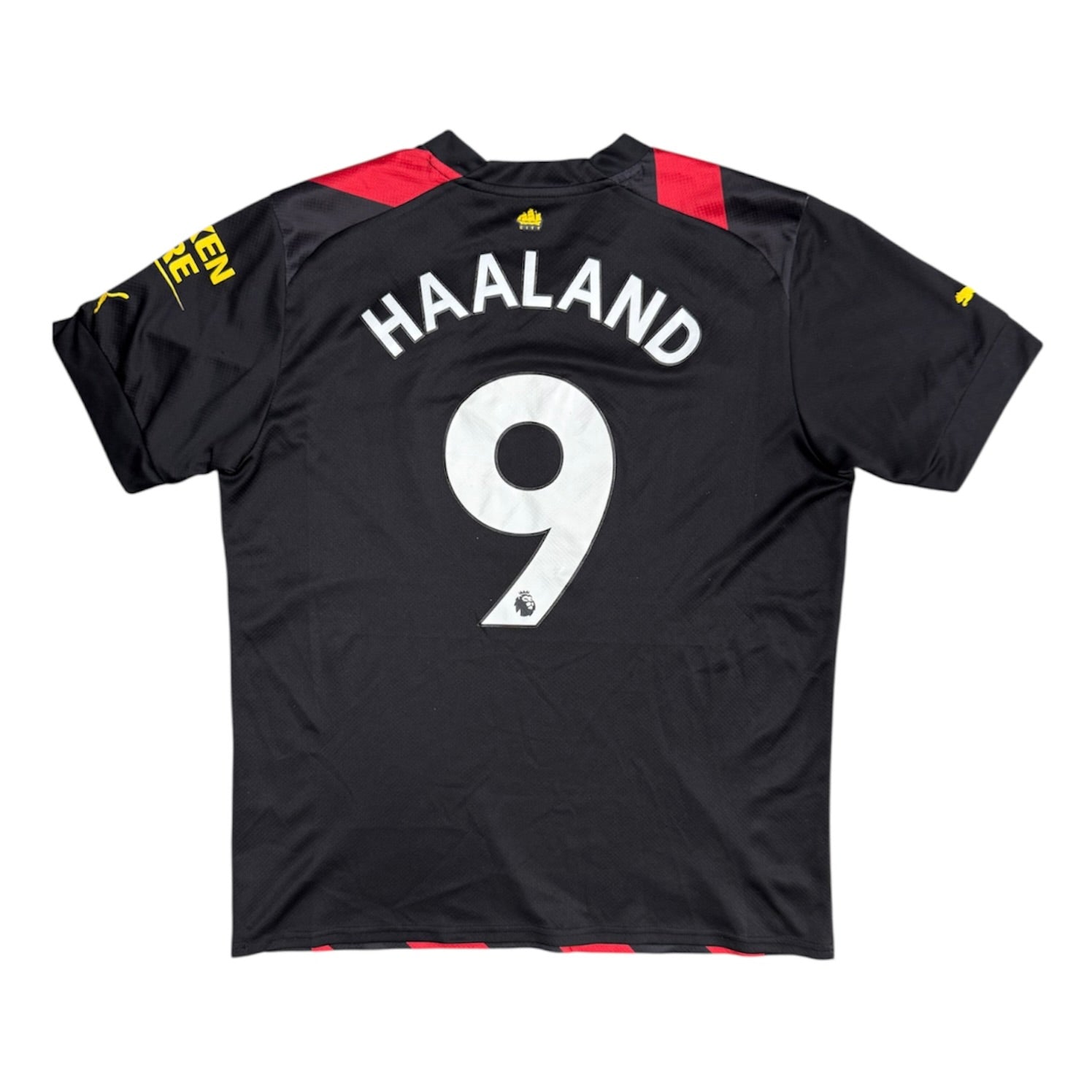 Puma Manchester City Haaland #9 2022/2023 Away Football Jersey
