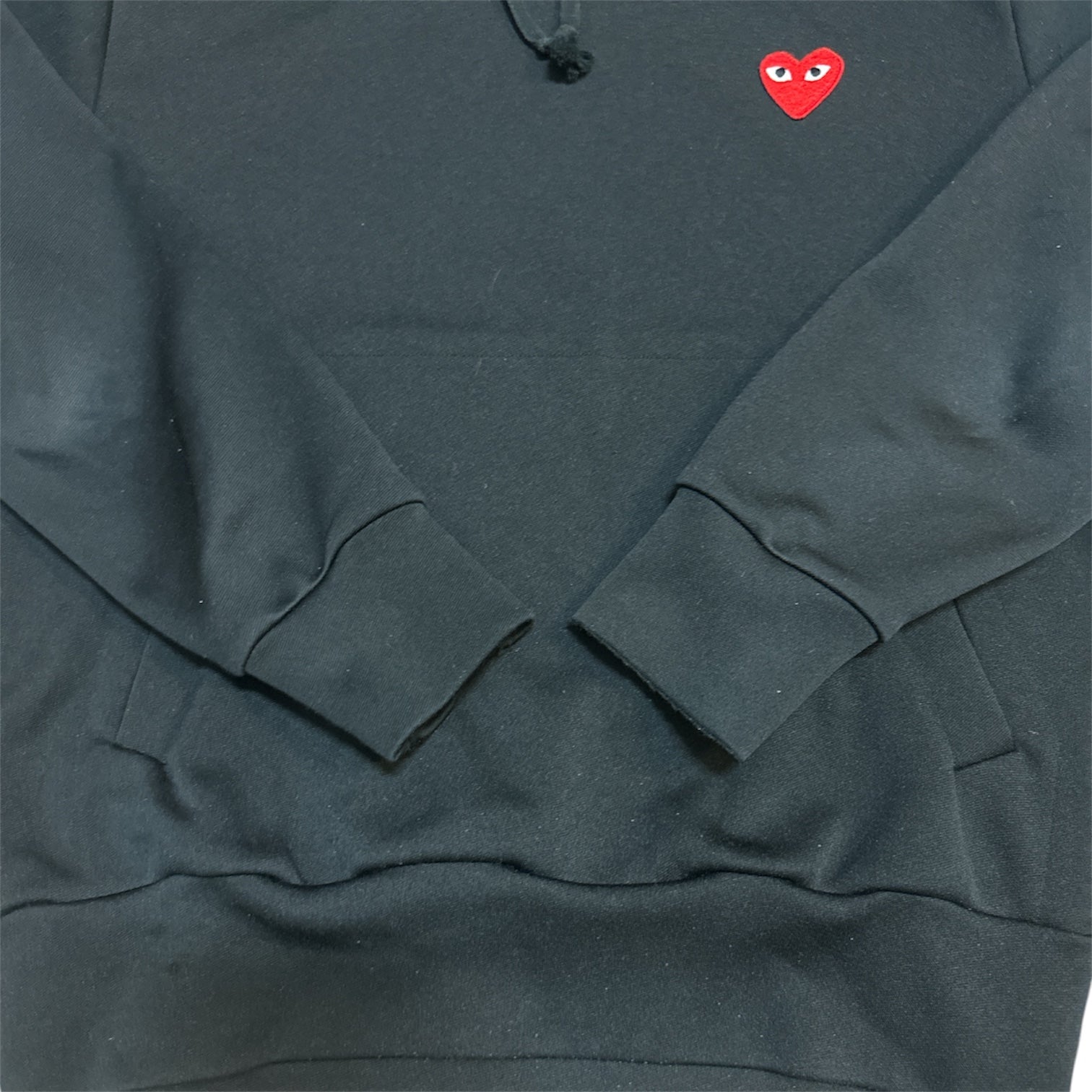Comme des Garçons PLAY Black Hoodie