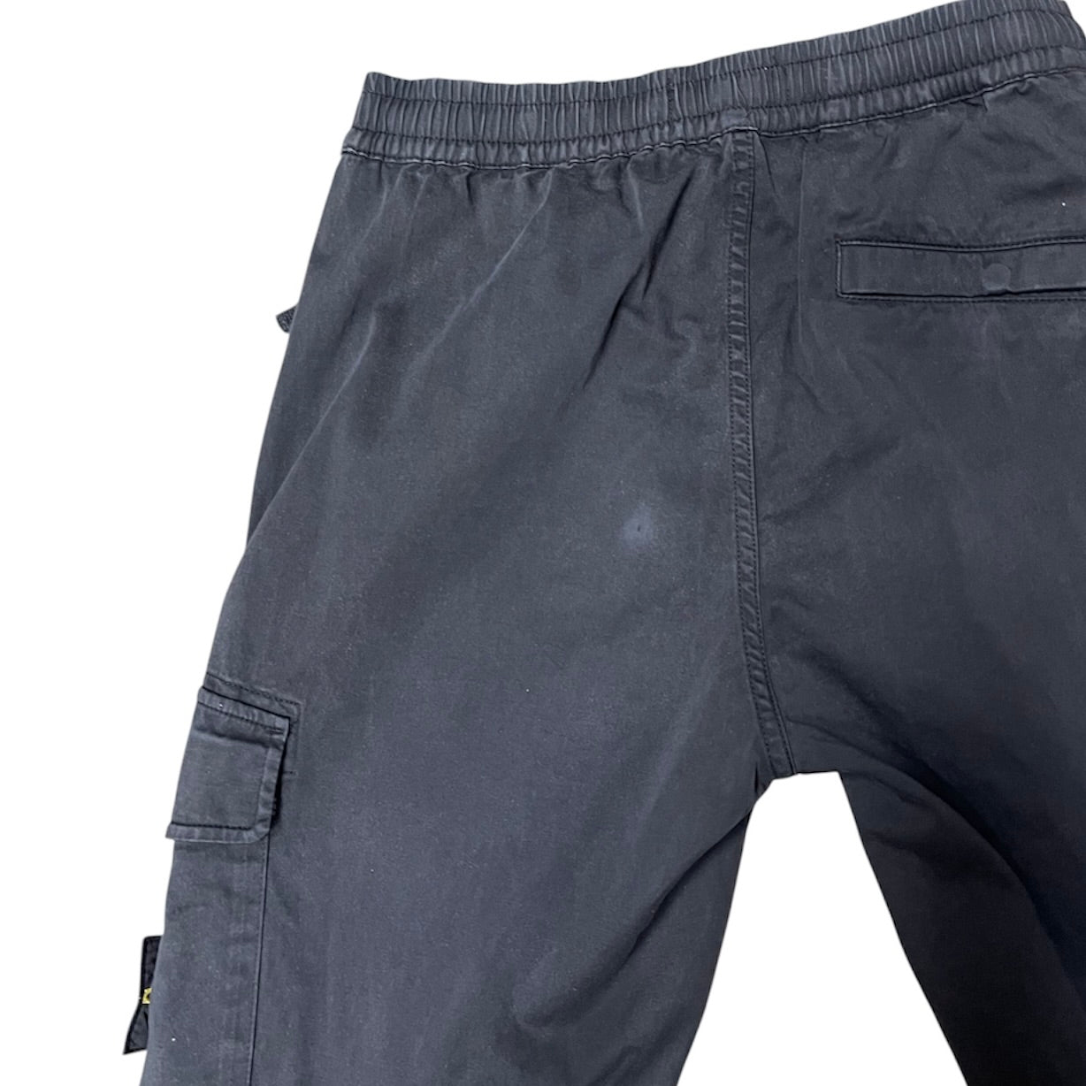 Stone Island Type RE-T Black Cargo Pants