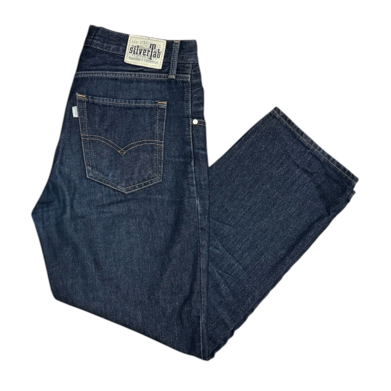 Levi's SilverTab Baggy Dark Blue Jeans