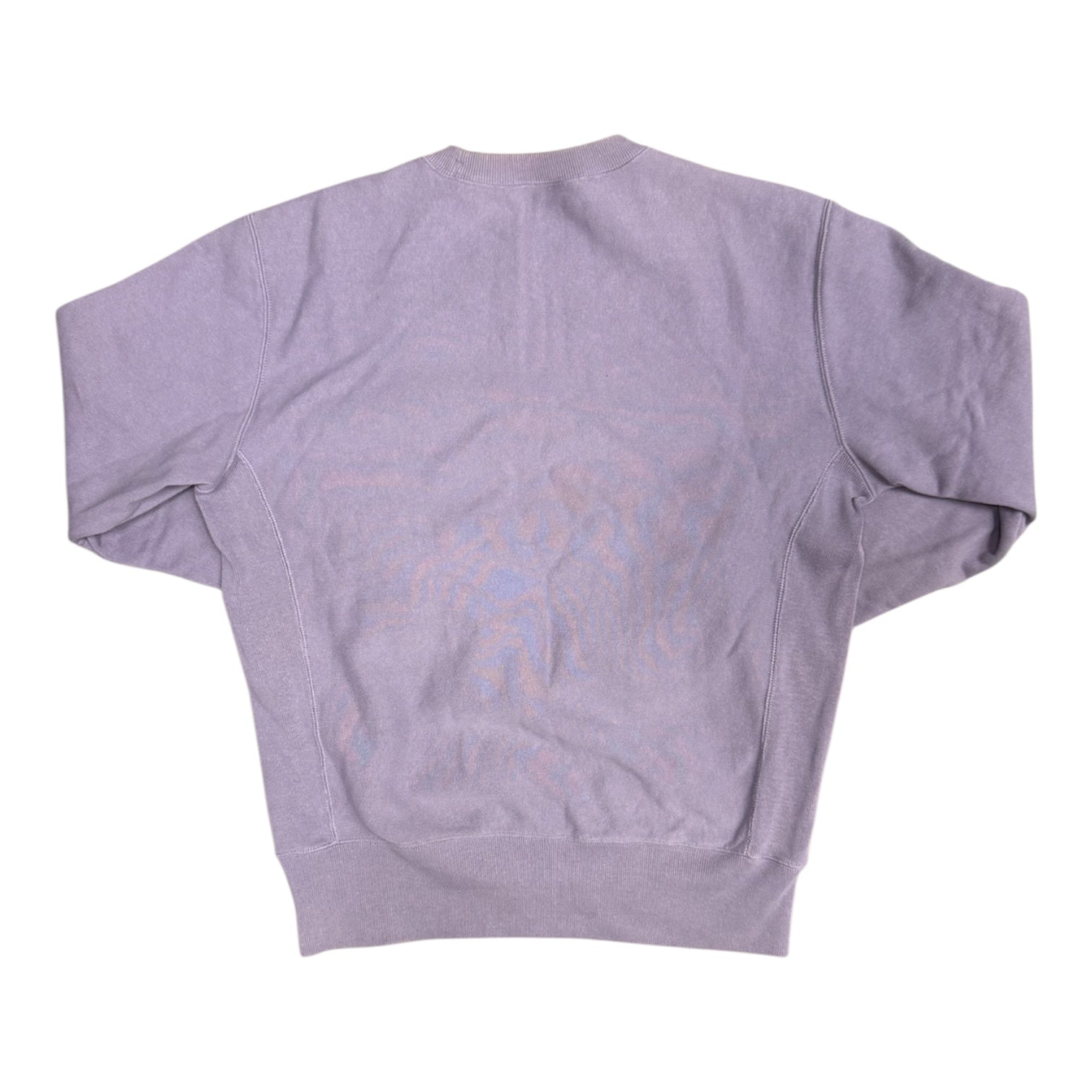 Champion Purple Big Logo Reverse Weave Sweatshirt
