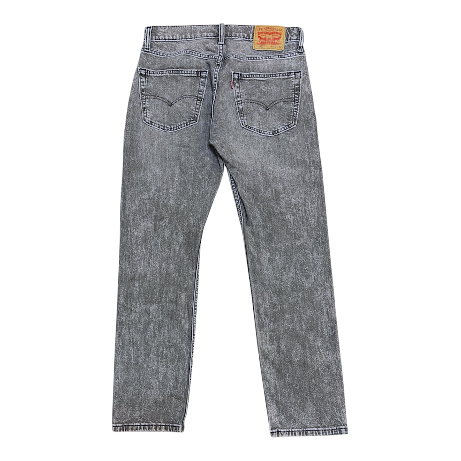 Levi's Premium 502 Taper Washed Grey Jeans