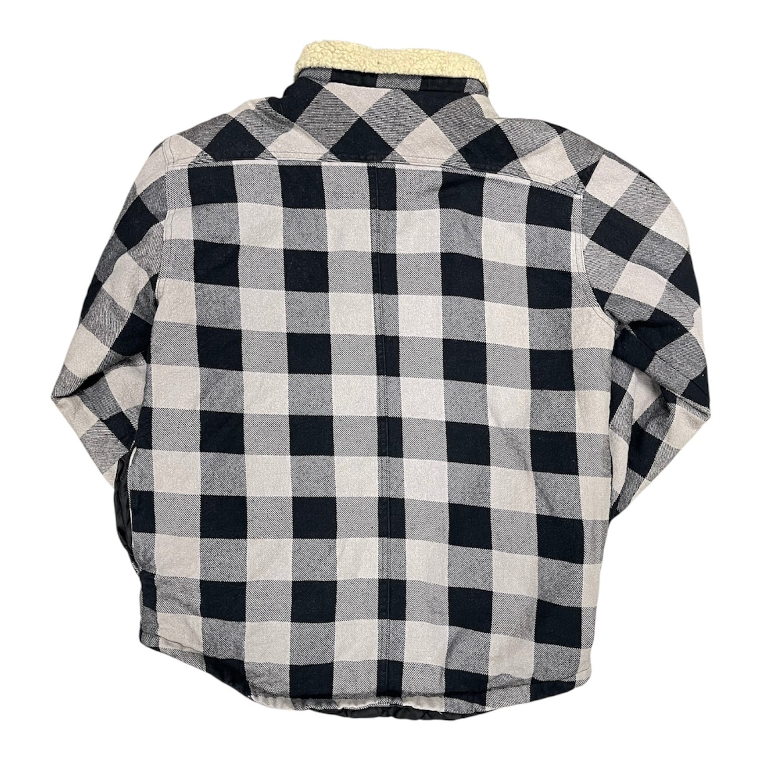 Dickies Grey Black Flannel Padded Overshirt