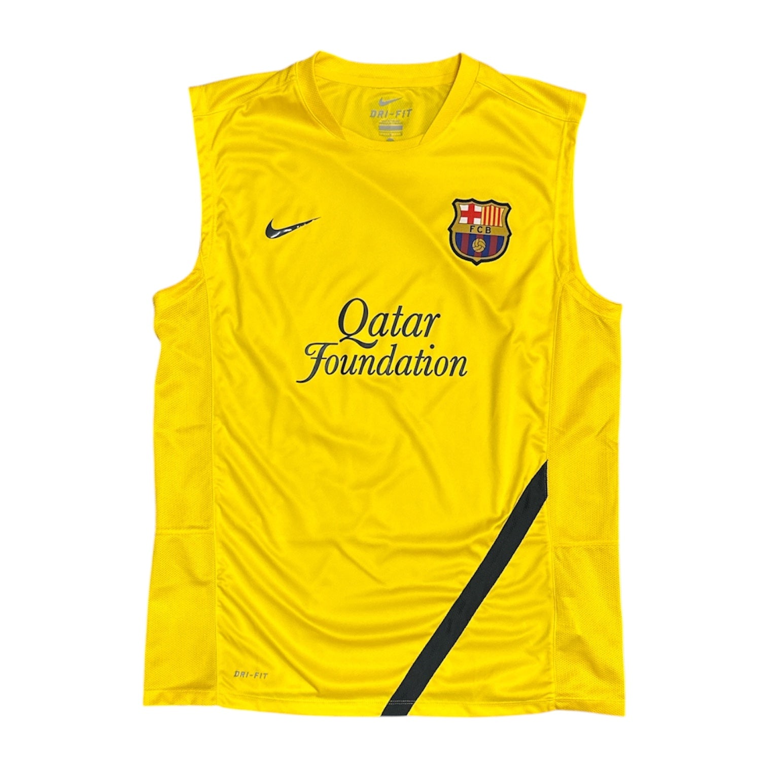 Nike FC Barcelona 2011/2012 Yellow Training Vest