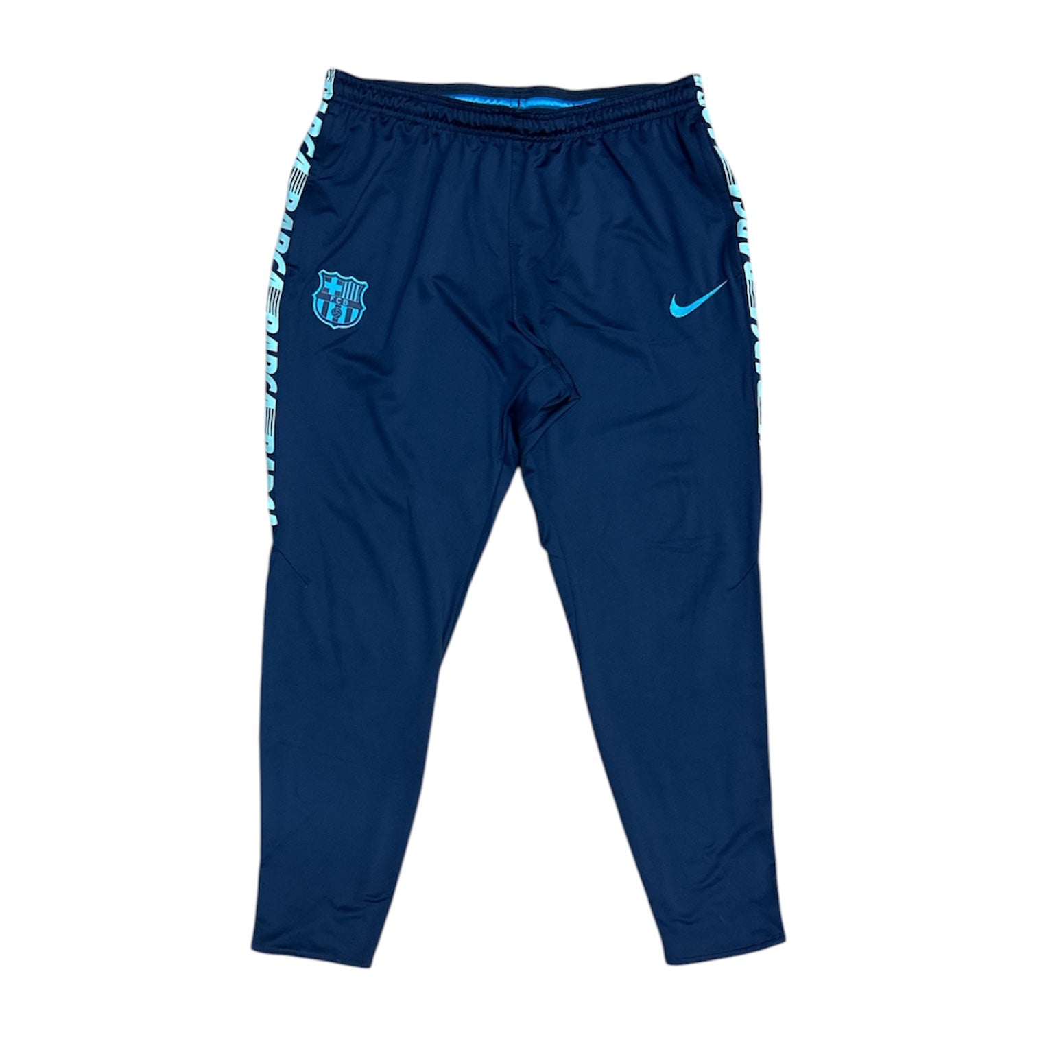 Nike FC Barcelona Blue Dry Squad Navy Track Pants