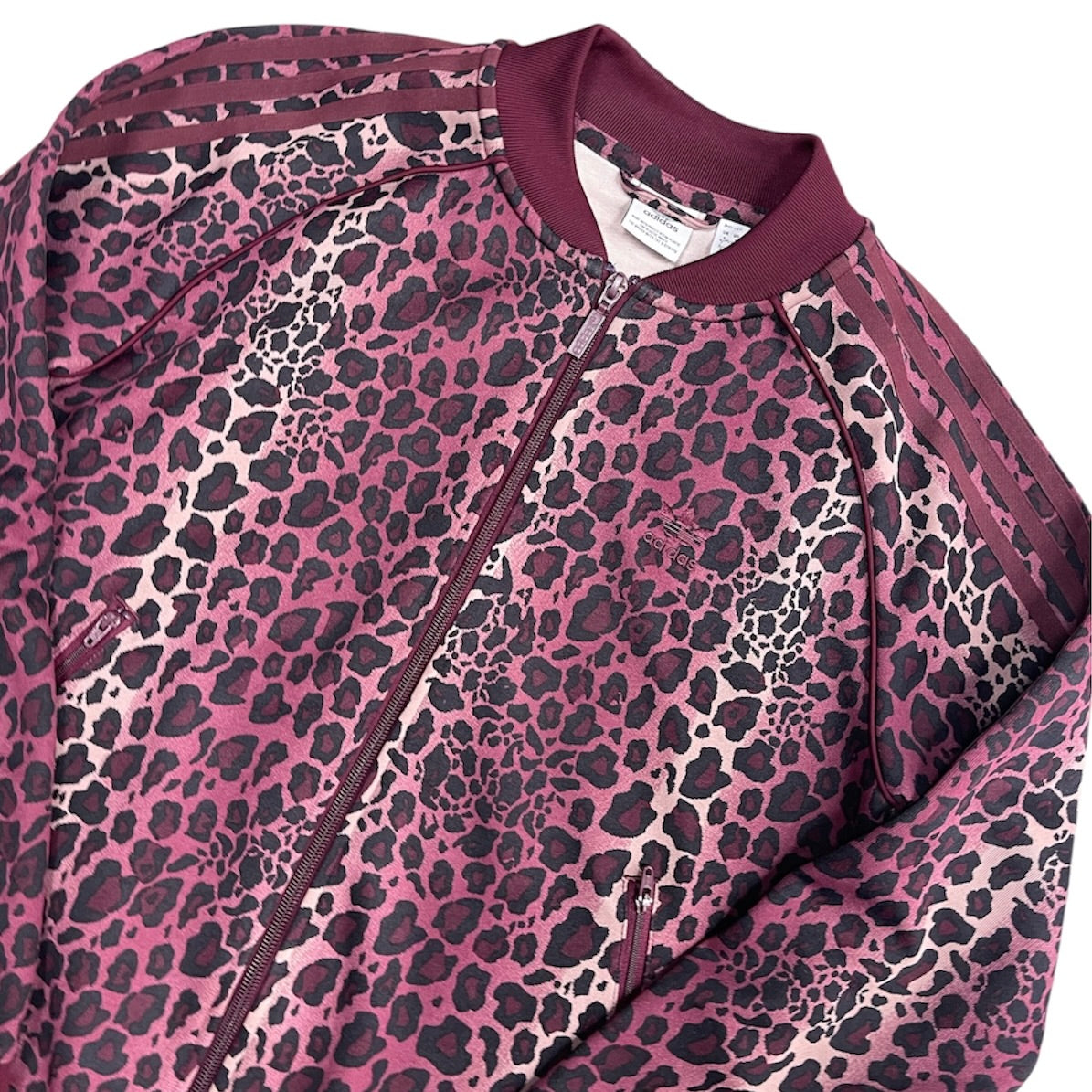 Adidas Originals Super Star SST Purple Leopard Track Top (W)