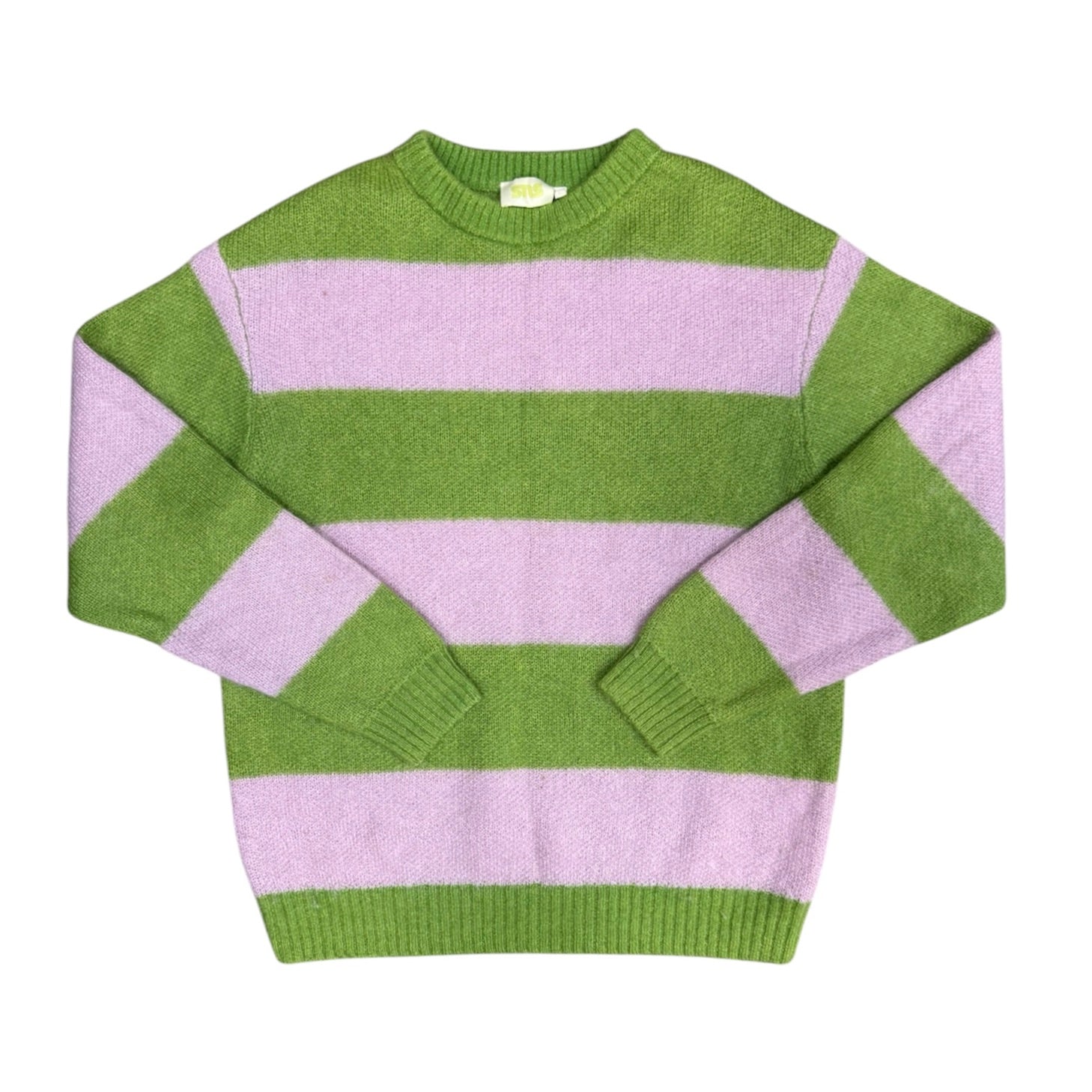 Sneakersnstuff Purple Green Knitted Sweater