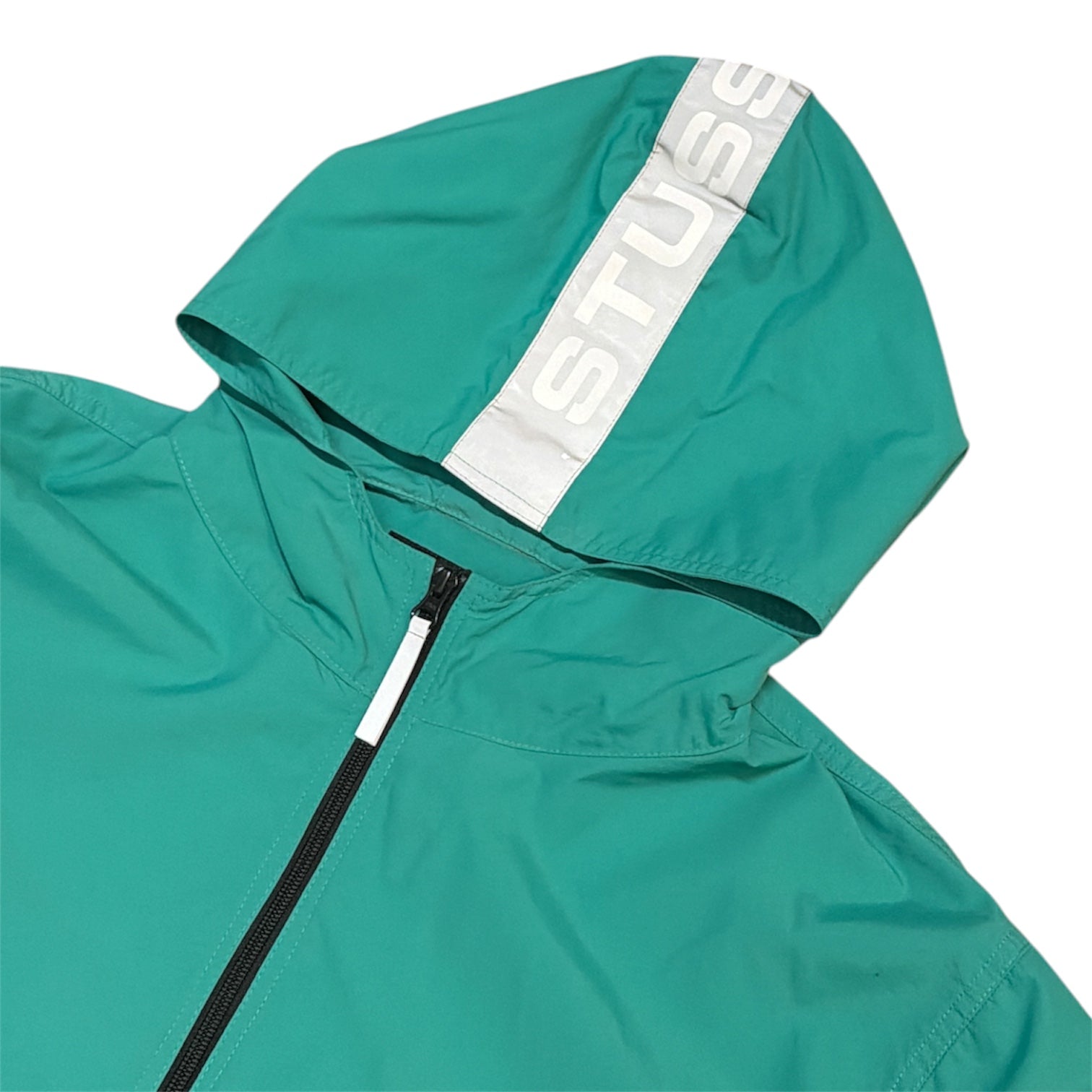 Stussy Light Nylon Turqouise Full Zip Jacket