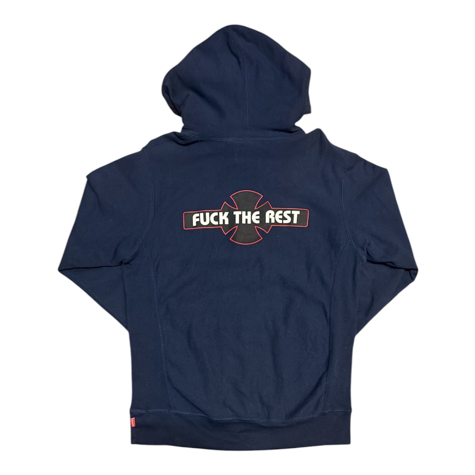 Supreme x Independent SS12 Fuck The Rest Navy Hoodie