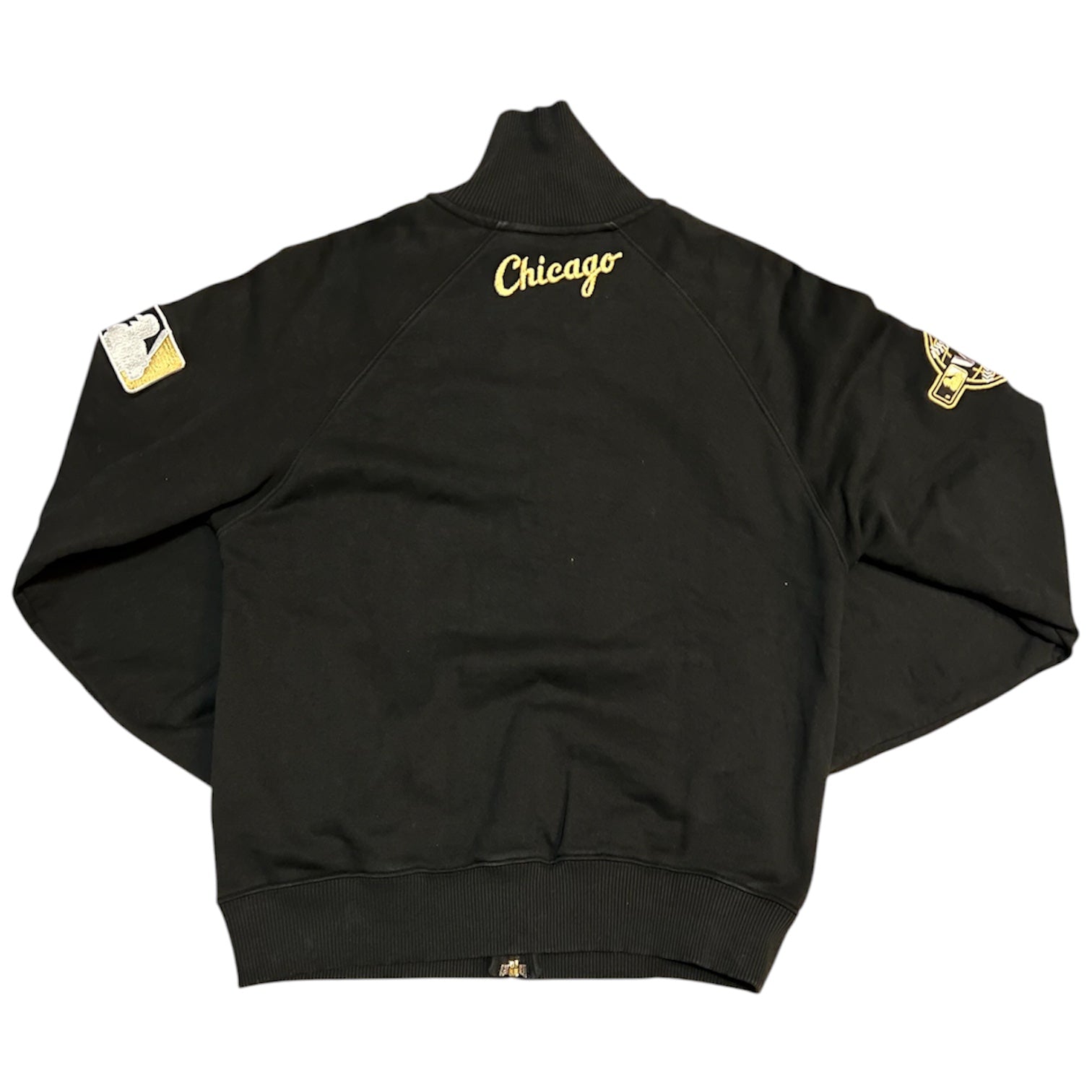 New Era Cooperstown Zip Black Sox Track Top