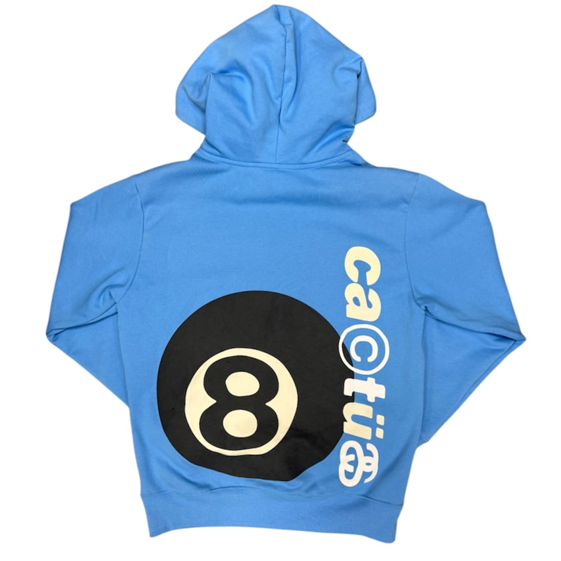 Stussy x CPFM SS22 8 Ball Pigment Dyed Blue Hoodie