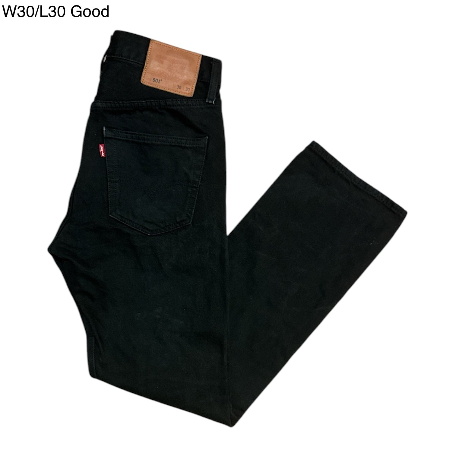Levi's Premium 501 Black Jeans