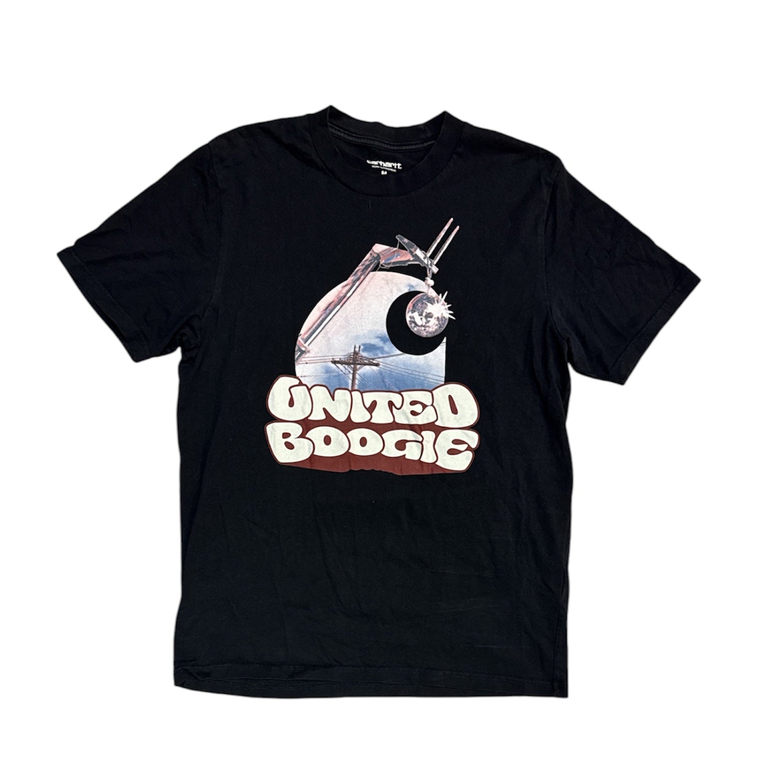 Carhartt WIP United Boogie Navy Tshirt