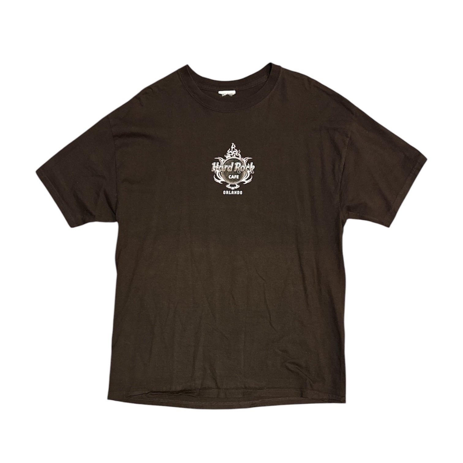 Hard Rock Cafe Orlando Tribal Brown Tshirt