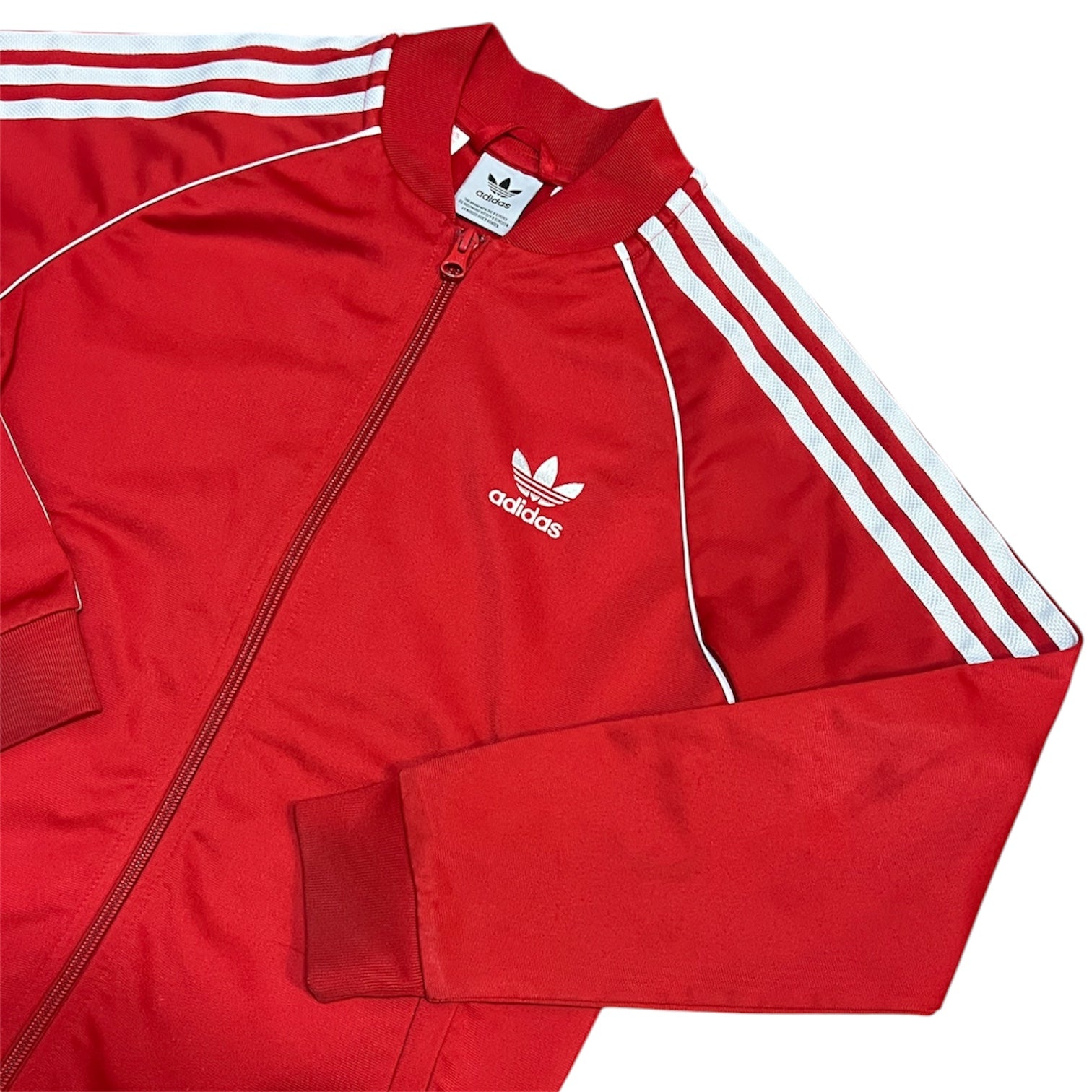 Adidas Original Adicolor SST Red Track Top (Youth)
