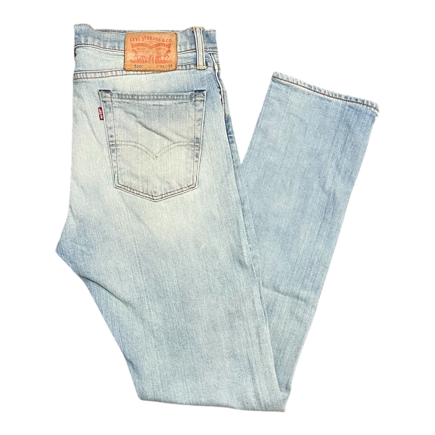 Levi's 510 Light Washed Blue Jeans