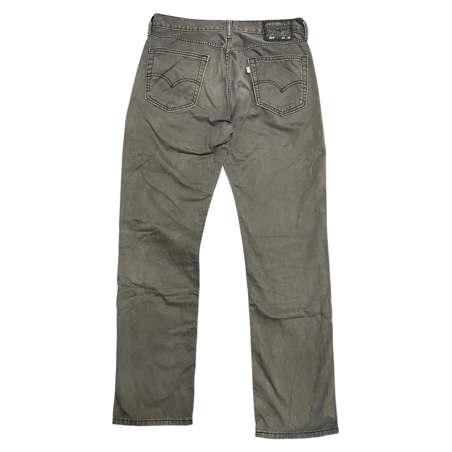 Levi's 514 Soft Denim Charcoal Grey Jeans