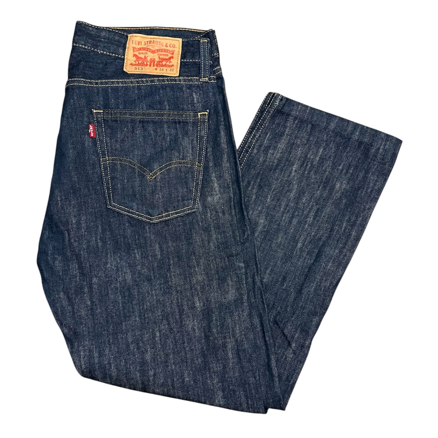 Levi's 513 Raw Denim Jeans
