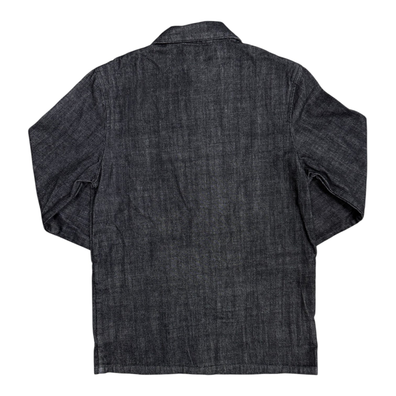 A.P.C Black Denim Workwear Jacket
