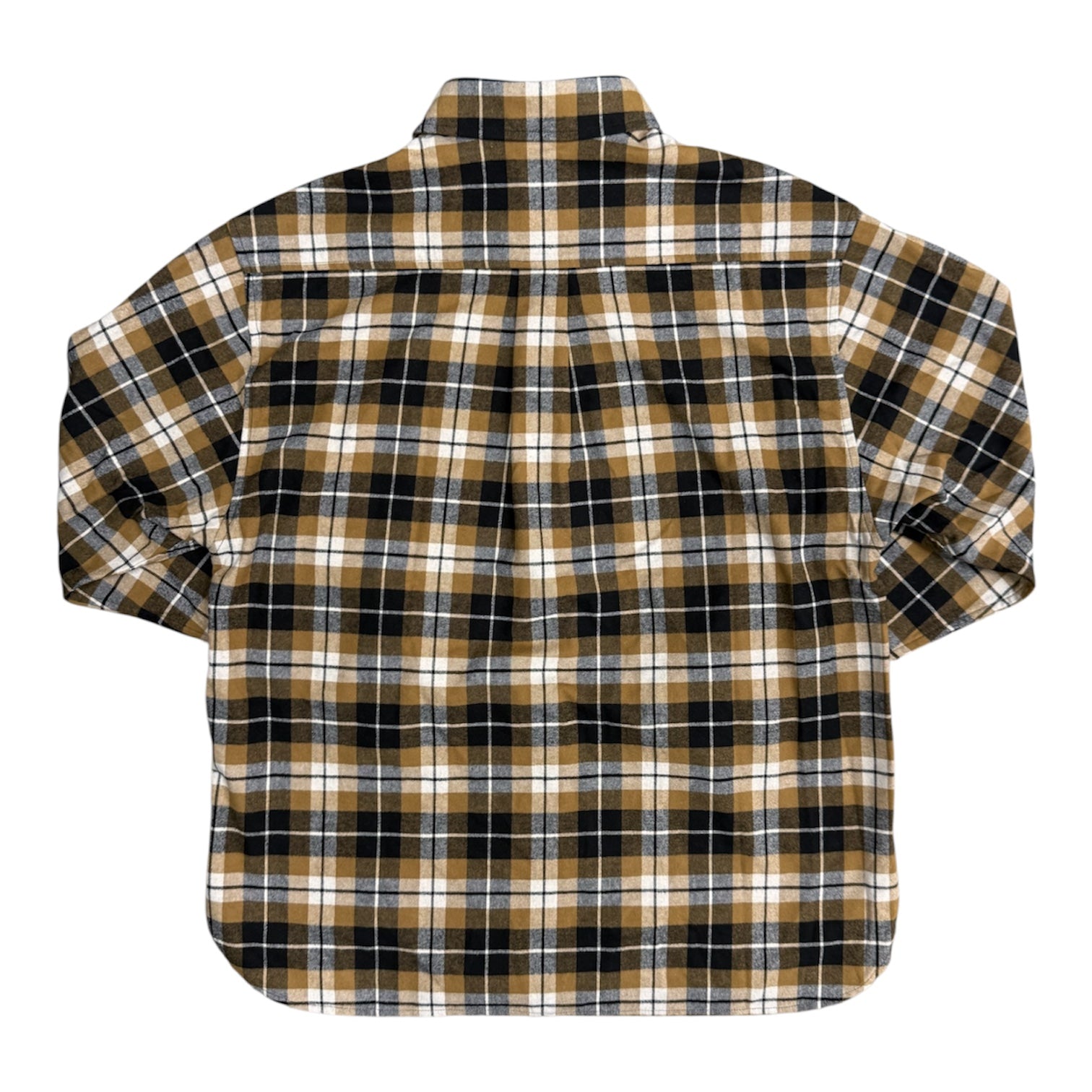 Sneakersnstuff Brown Flannel Overshirt