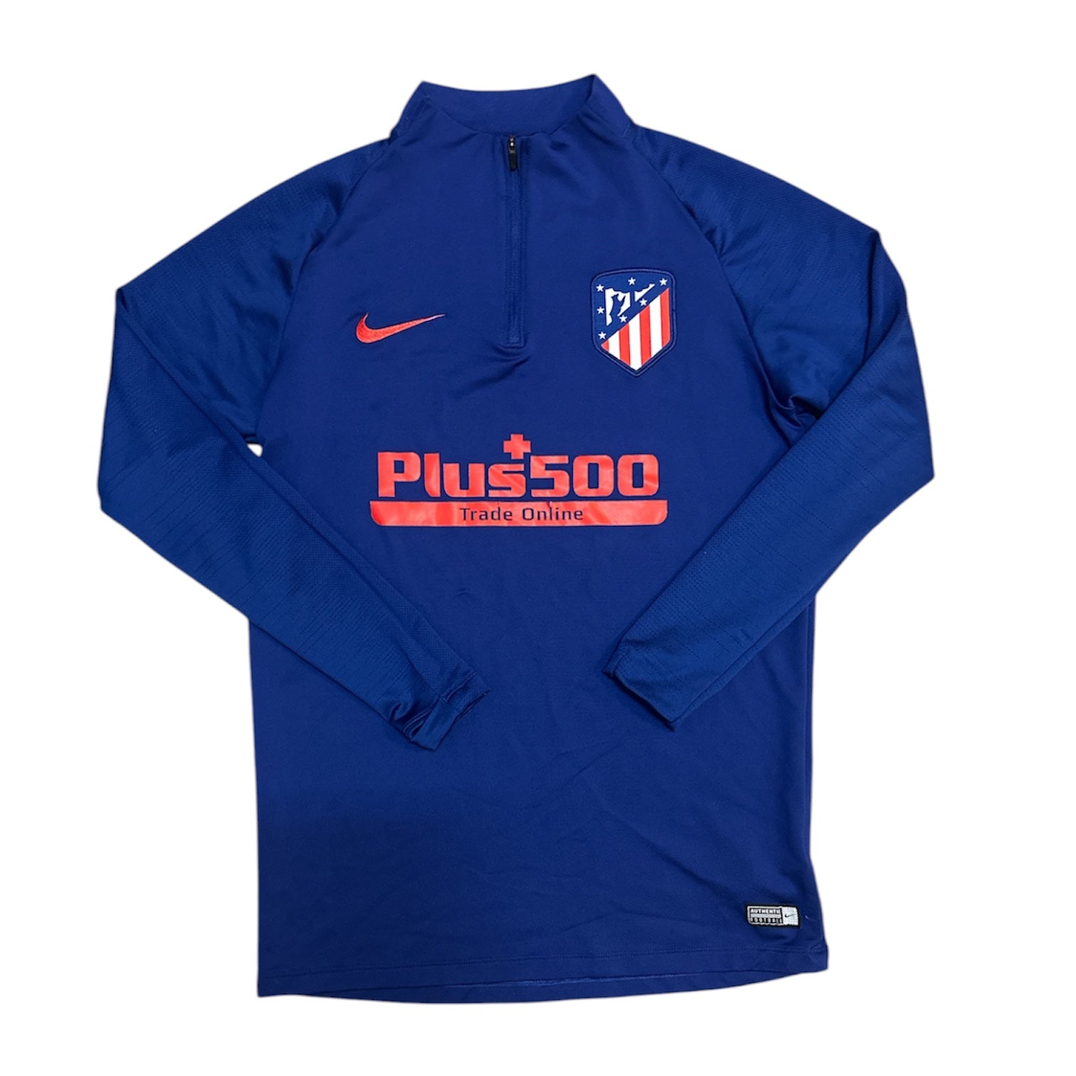 Nike Atletico Madrid Dri-Fit Strike Quarter Zip Training Long Sleeve Top