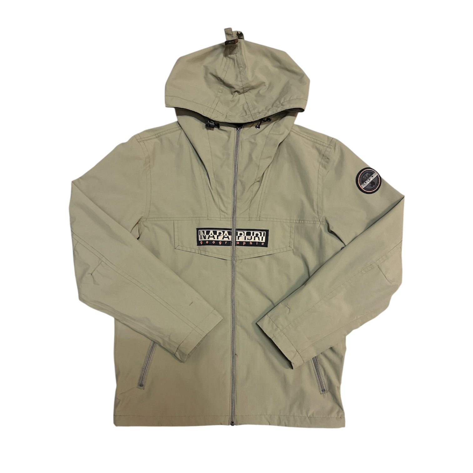 Napapijri Rainforest Olive Open Full Zip Jacket