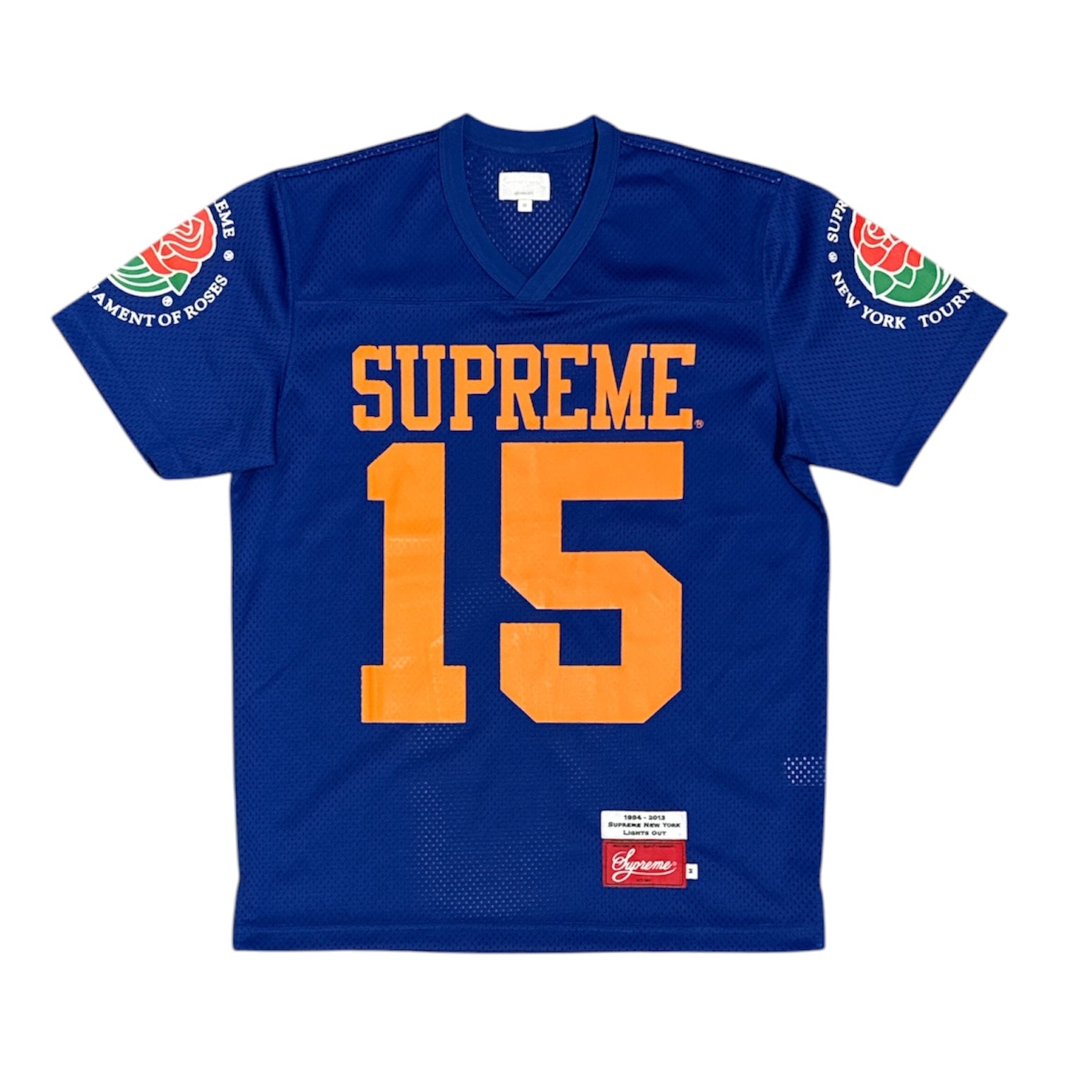 Supreme SS13 Tournament of Roses Blue Football Jersey