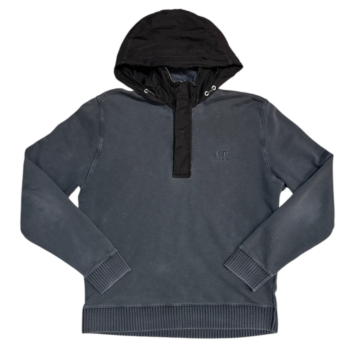 C.P Company Quarter Pullover Hooded Sweatshirt