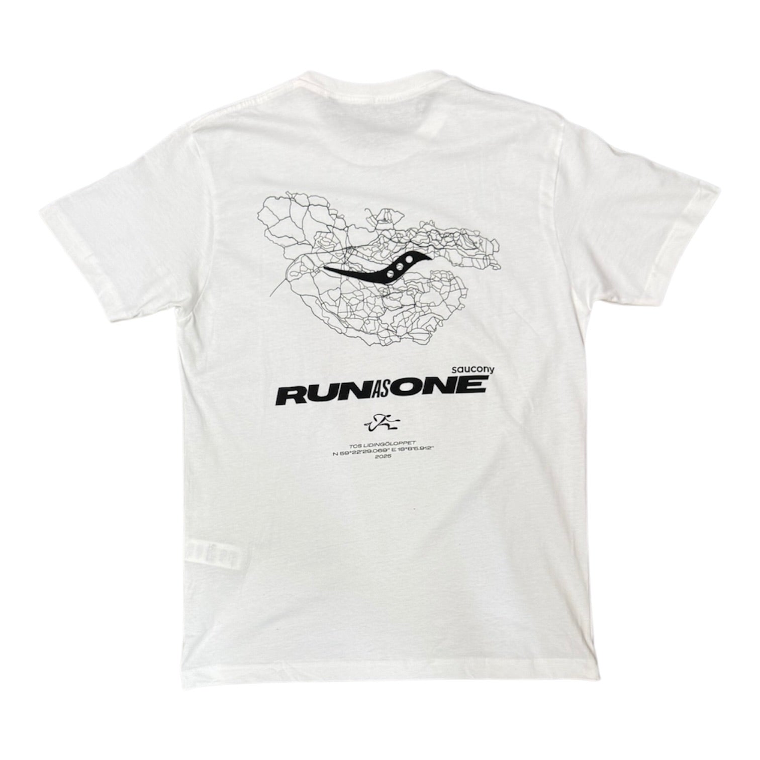 Saucony Run as One White Tshirt