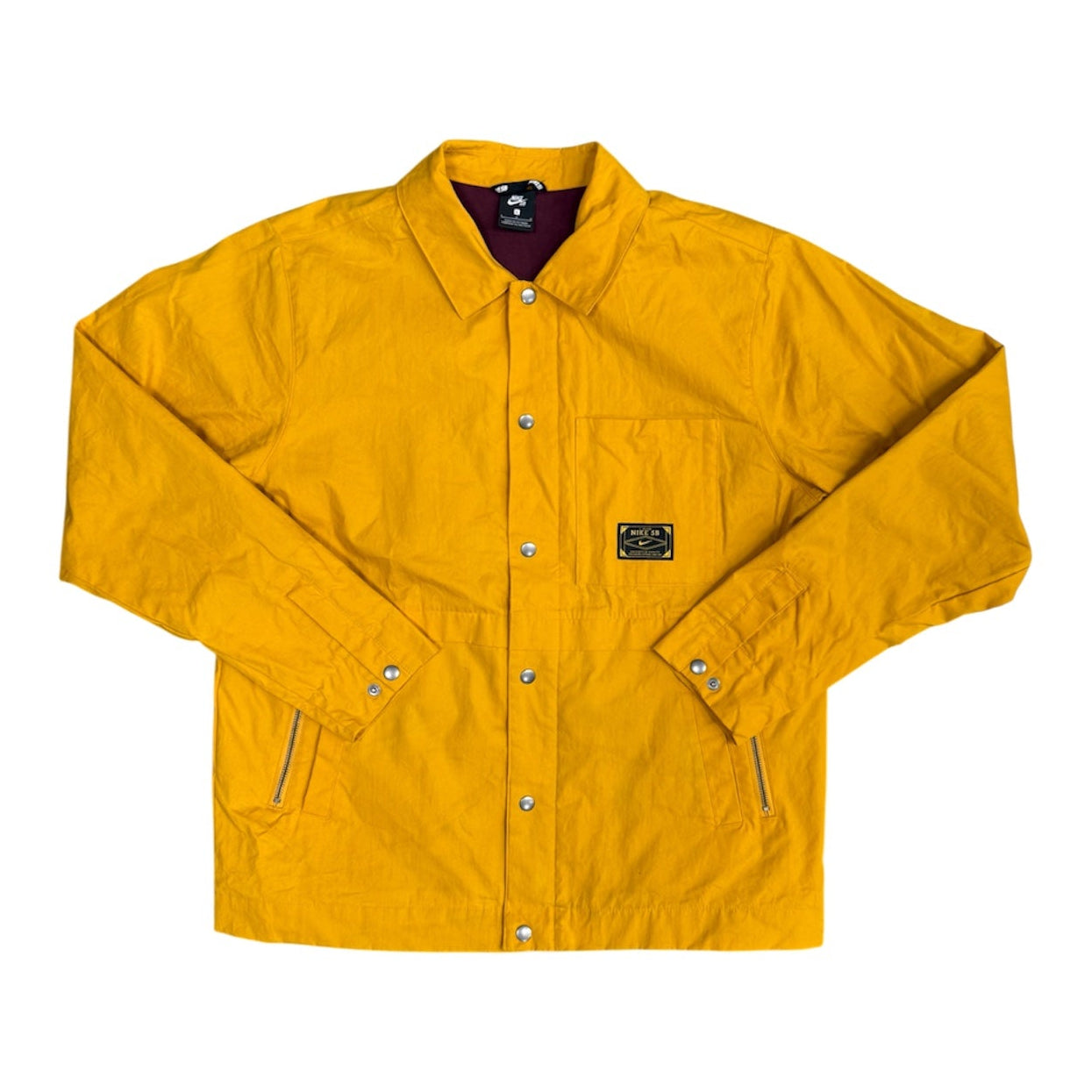 Nike SB Orange Label Leo Baker Yellow Canvas Jacket