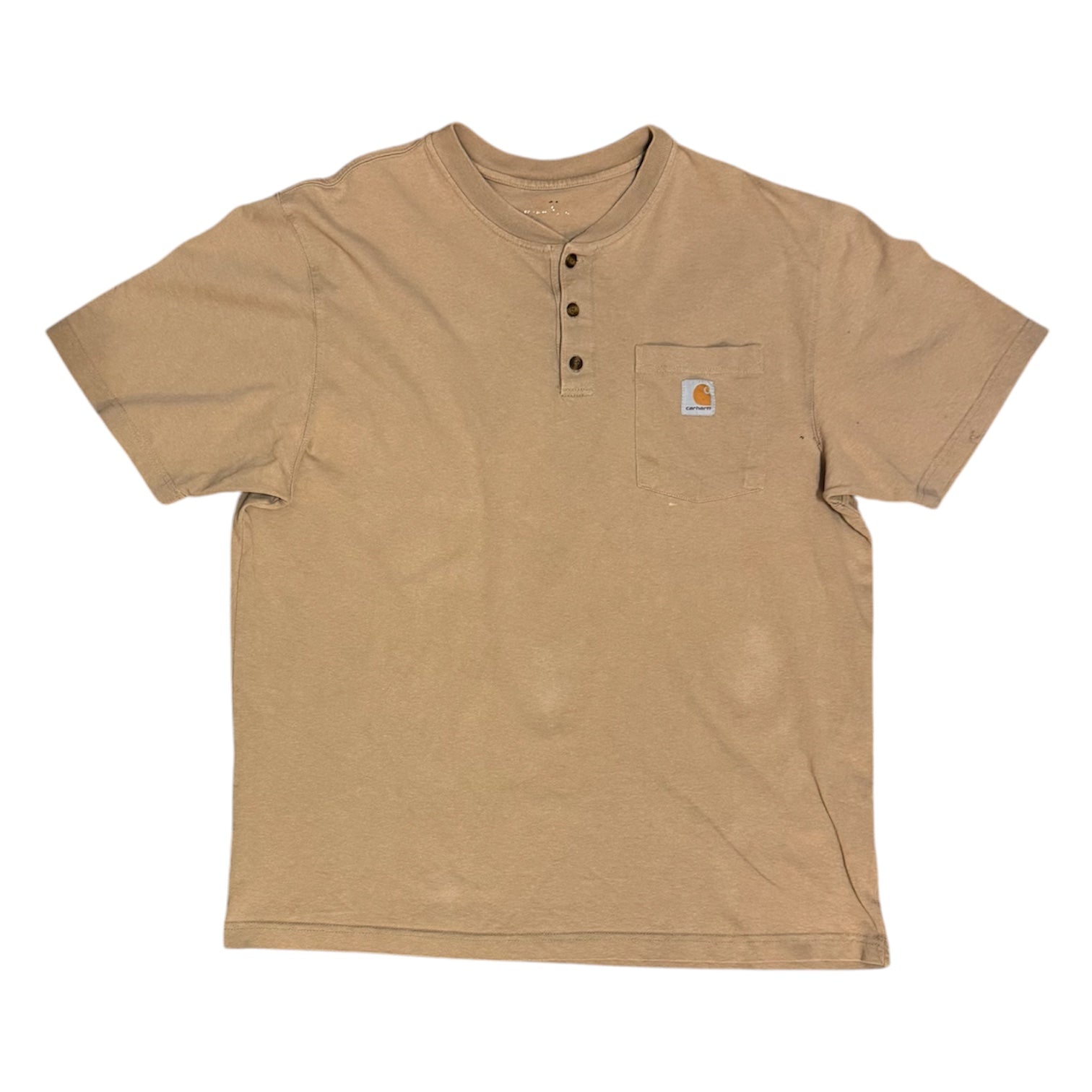 Carhartt Khaki Henley Tshirt