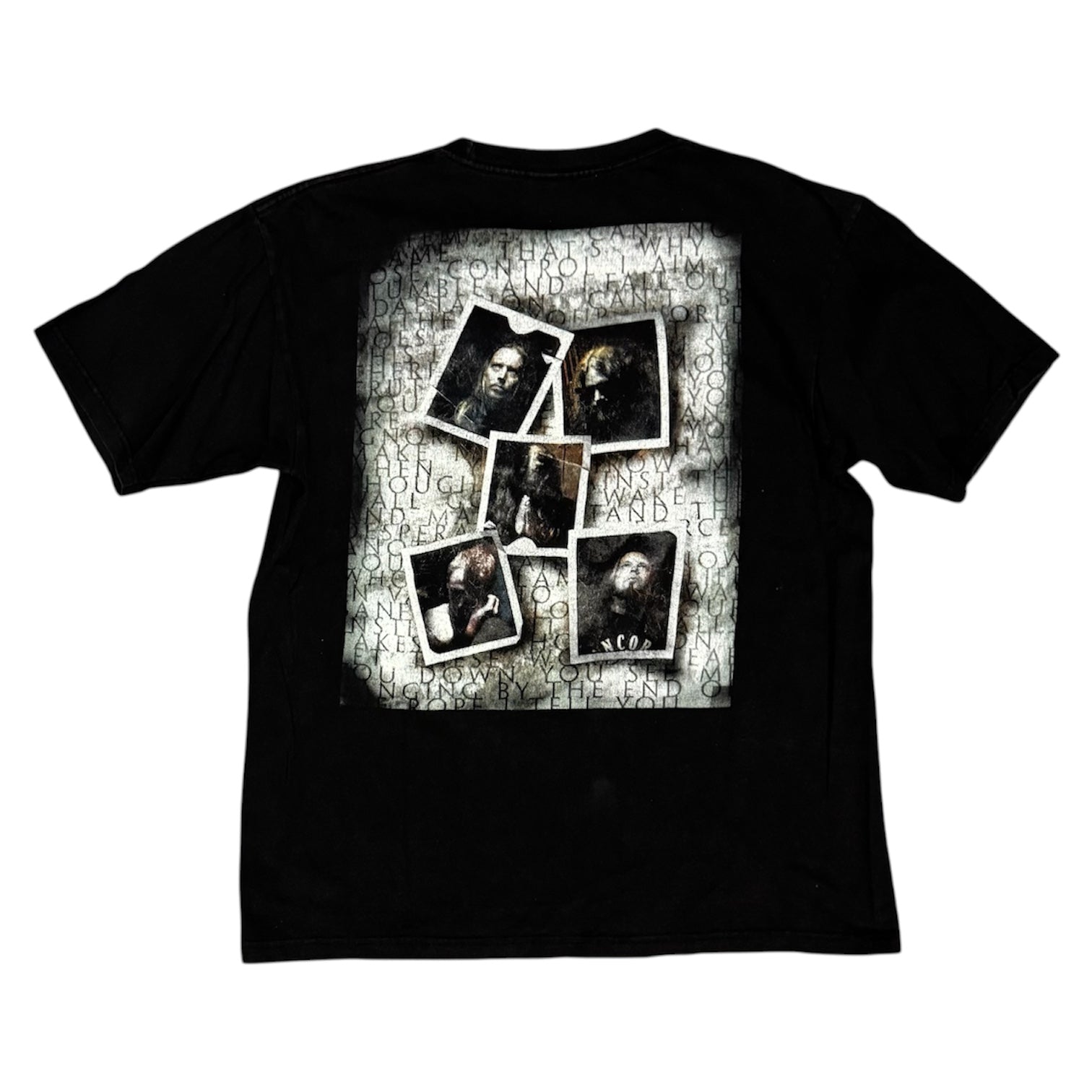 Vintage 2002 In Flames Clayman Black Tshirt