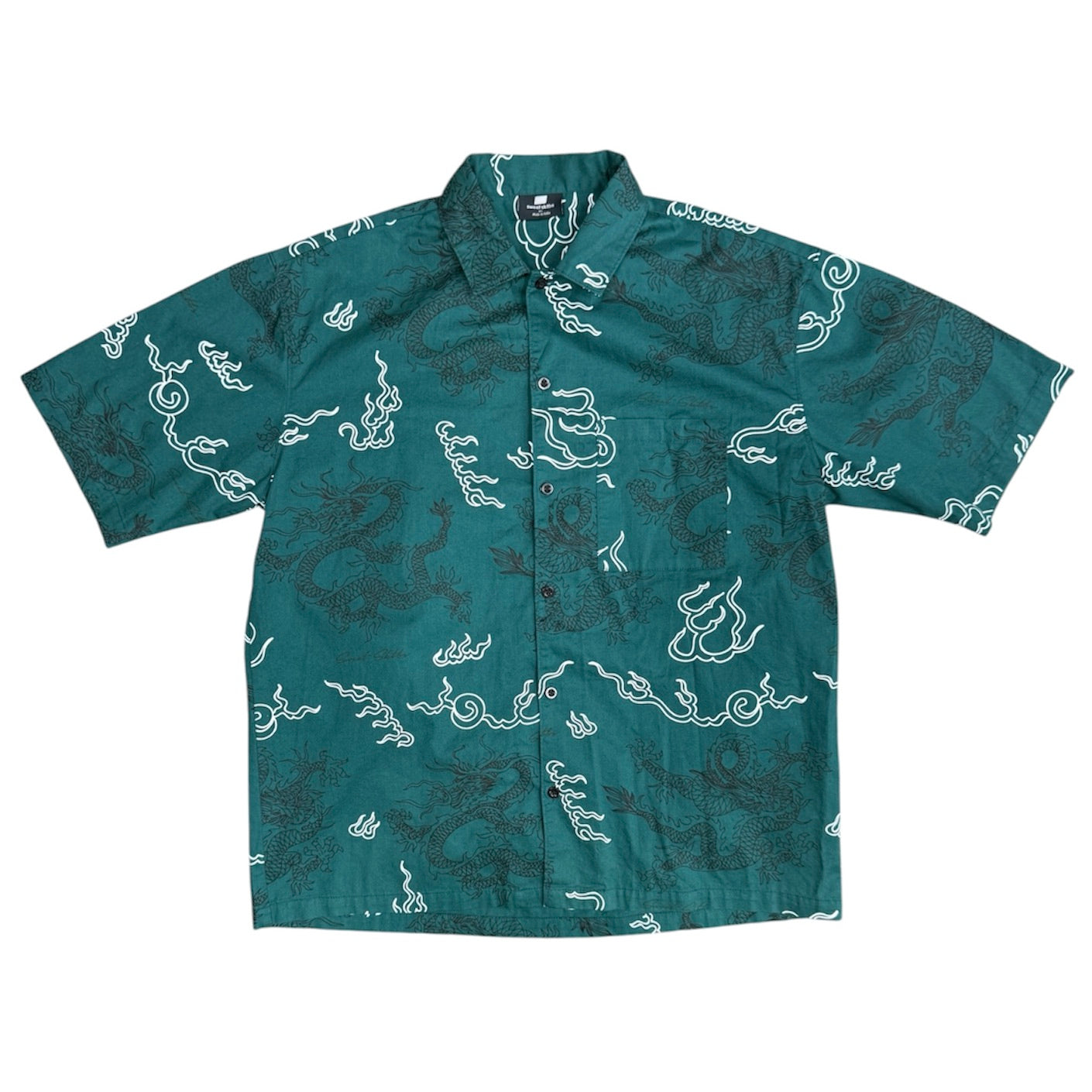 Sweet Sktbs Dragon Green Short Sleeve Shirt