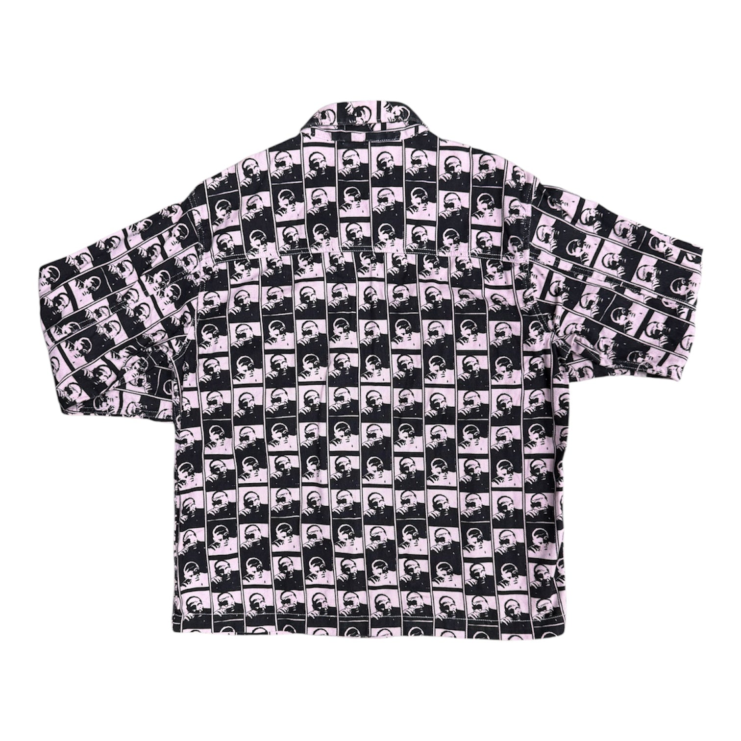 Sweet Sktbs Pink Black Full Zip Overshirt Jacket