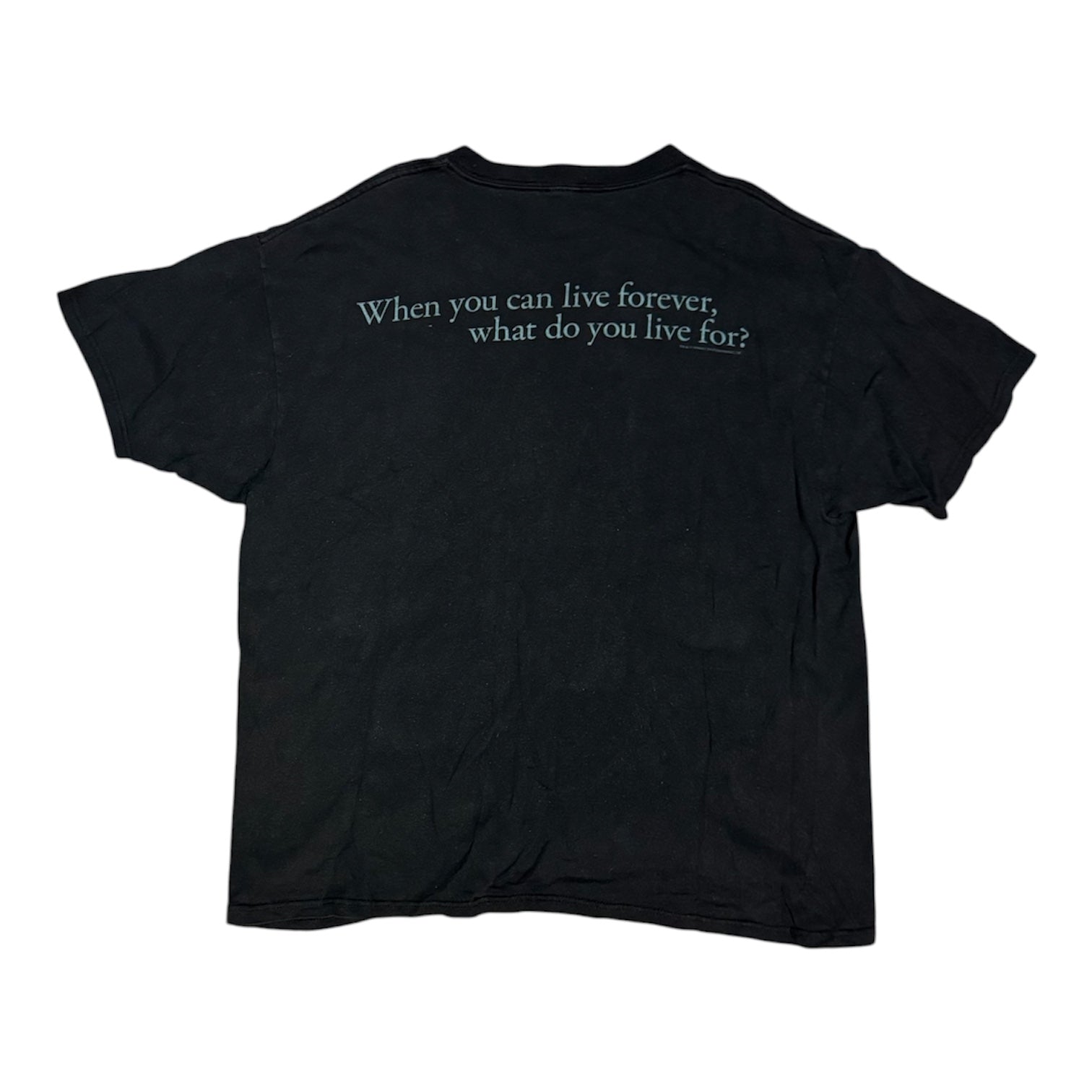 Twilight When You Can Live Forever Black Tshirt