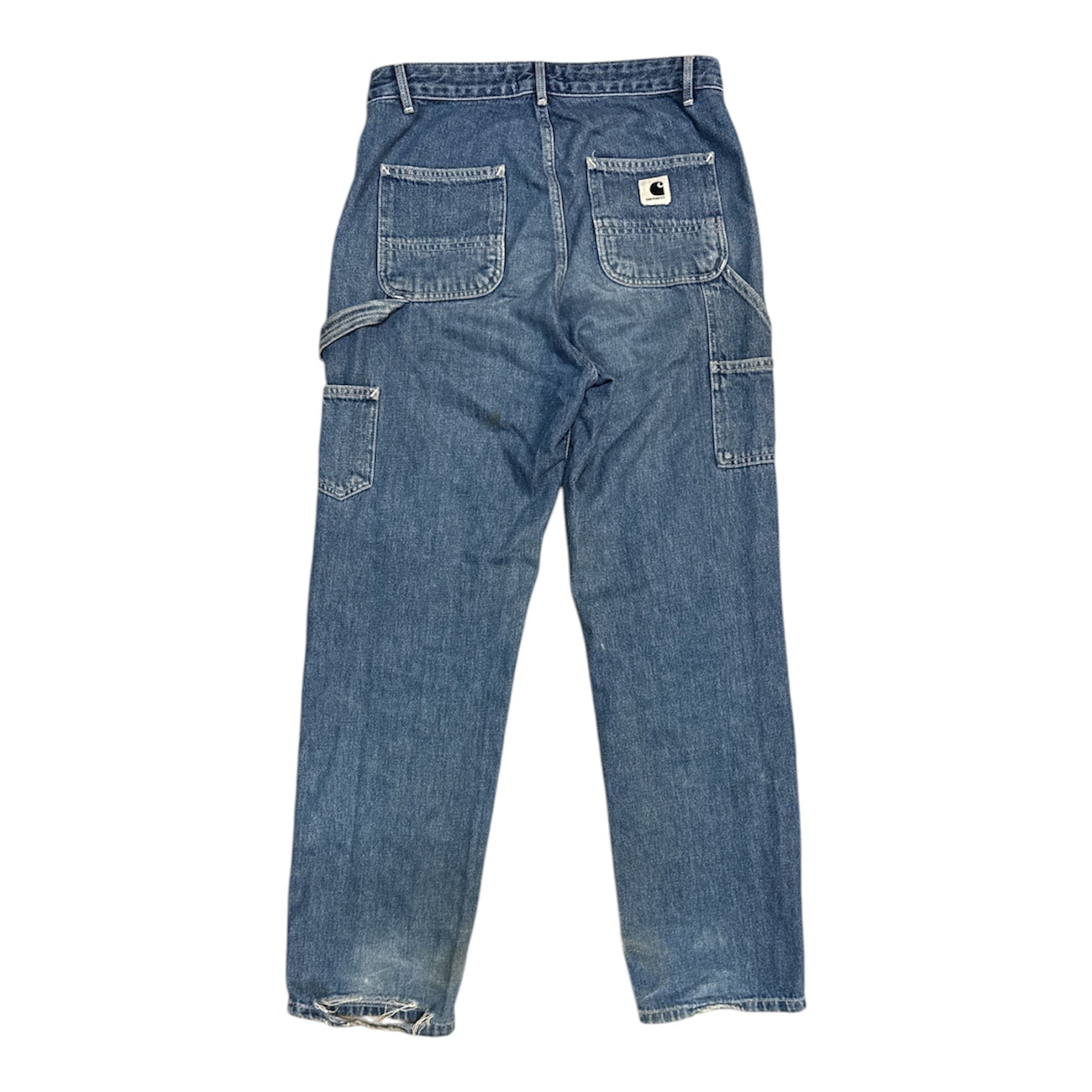 Carhartt WIP W' Pierce Straight Washed Blue Jeans