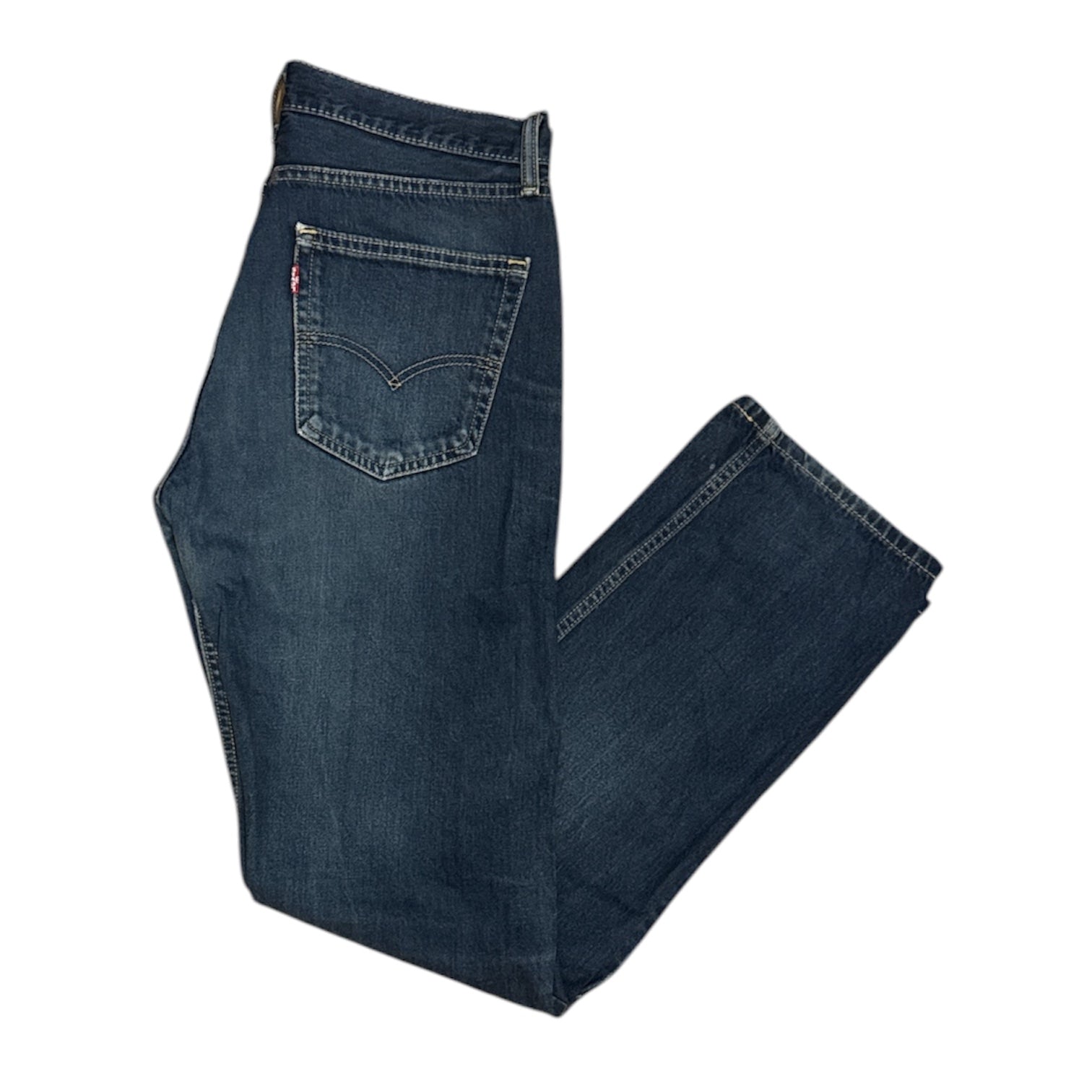 Levi's 505 Straight Dark Blue Jeans