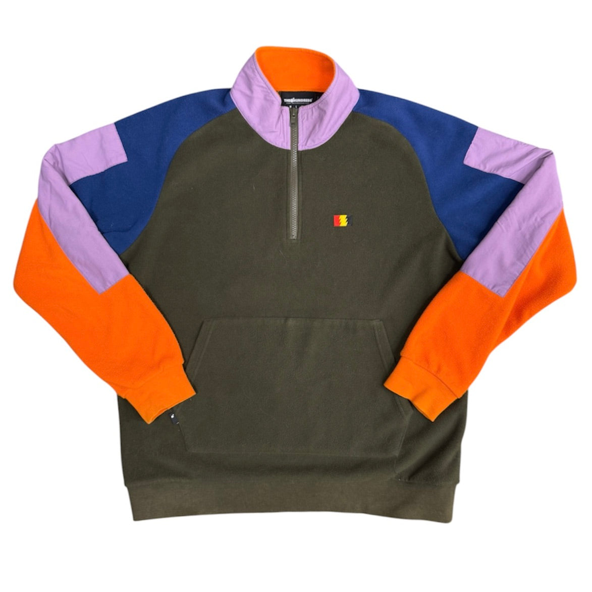 The Hundreds Multicolor Half Zip Fleece