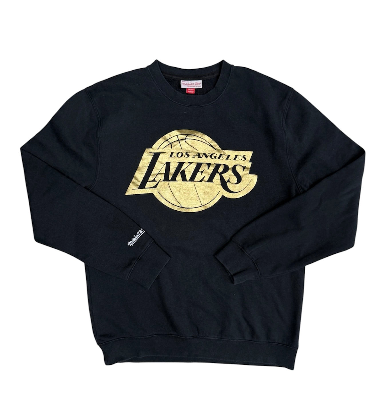 Mitchell & Ness Los Angeles Lakers Black Gold Sweatshirt