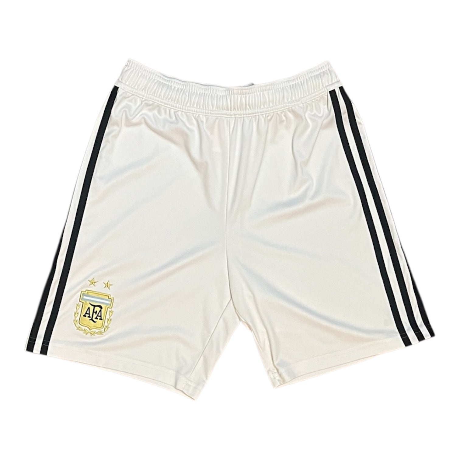 Adidas Argentina White Training Shorts (Youth)