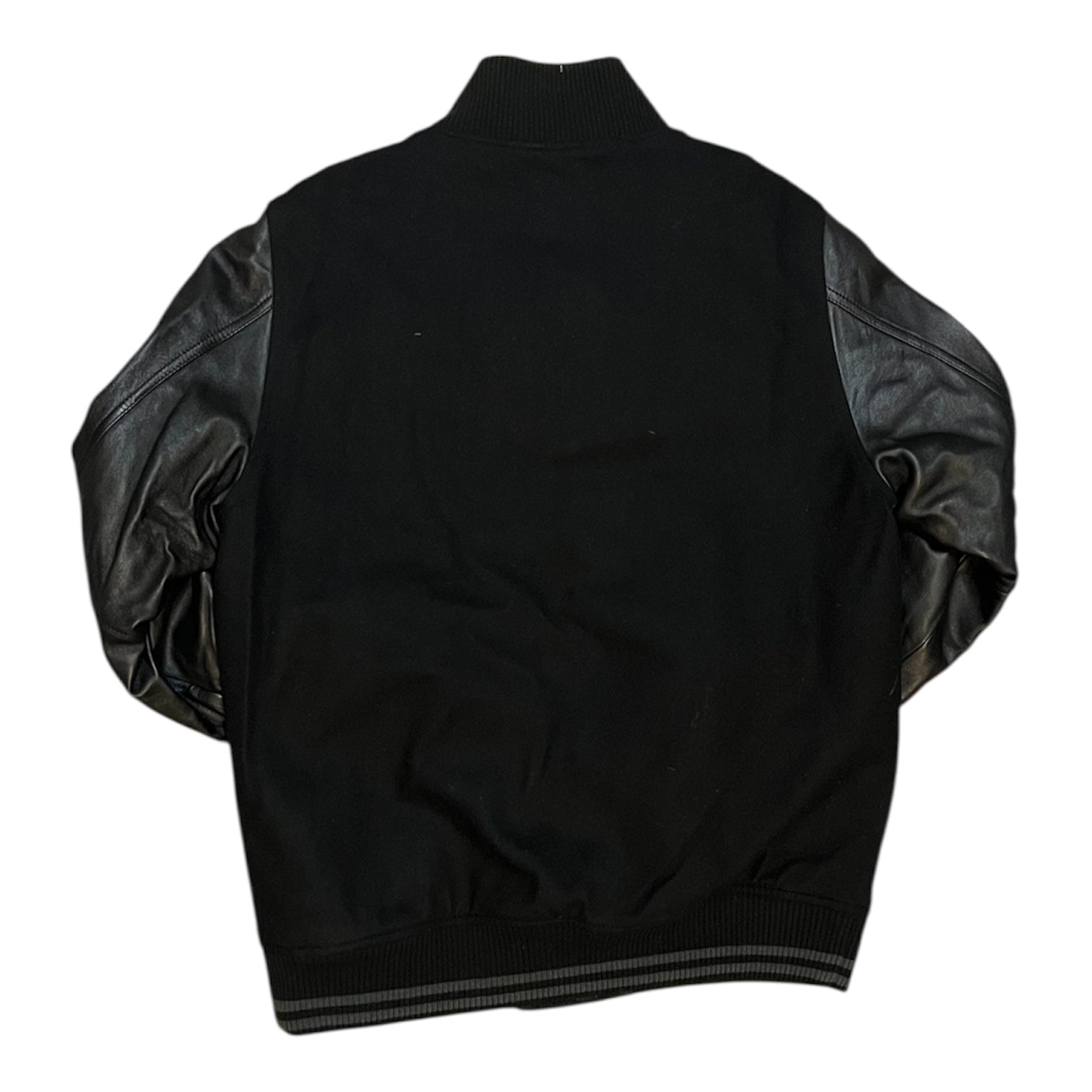 Nike Sneakersnstuff American Made Black Varsity Jacket