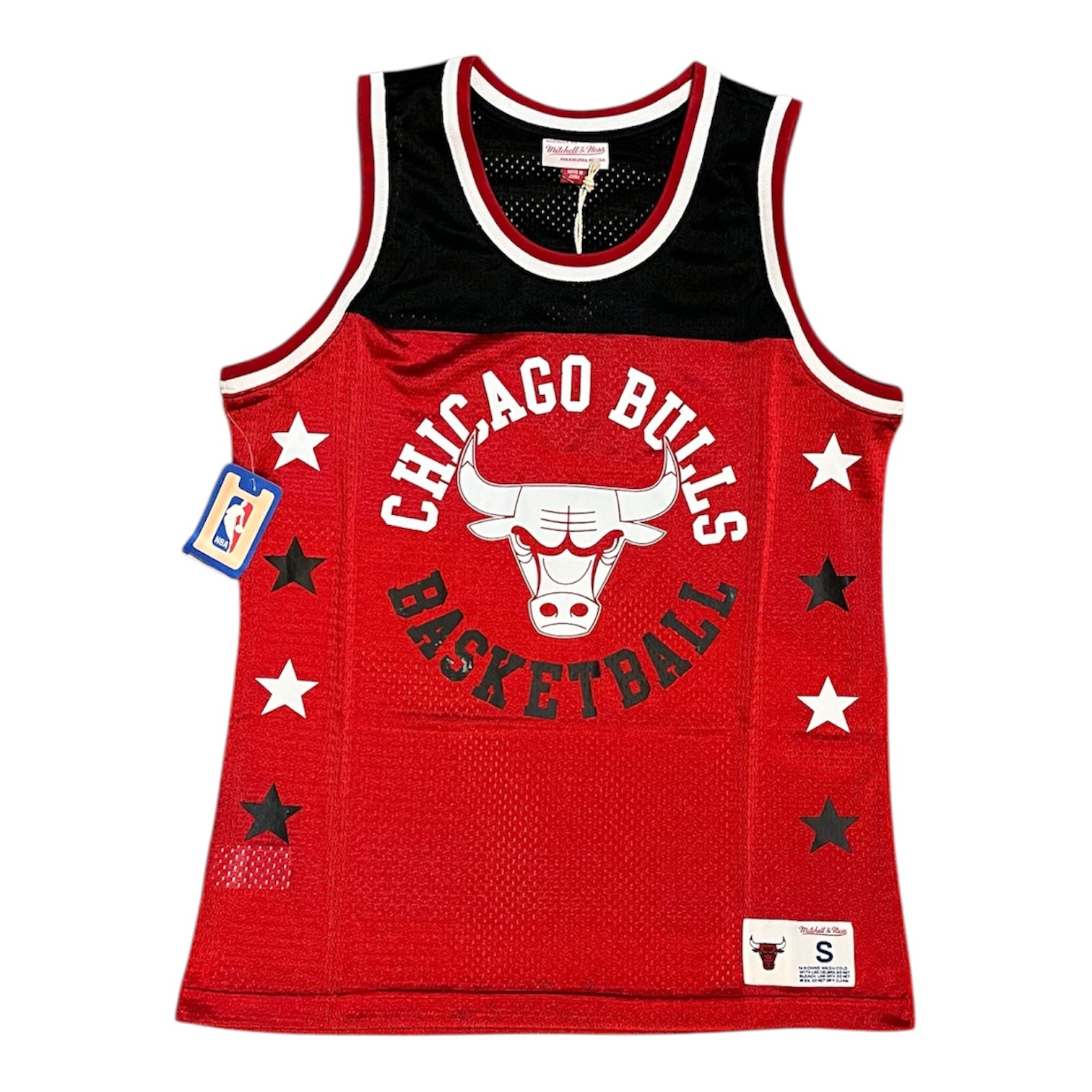 Mitchell & Ness Chicago Bulls Championship Game Mesh Basketball Jersey