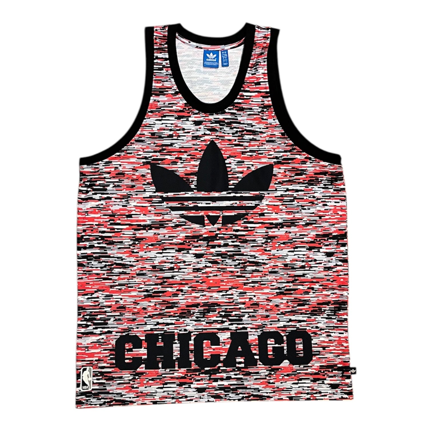 Adidas NBA Chicago Bulls #66 Red Black Basketball Jersey