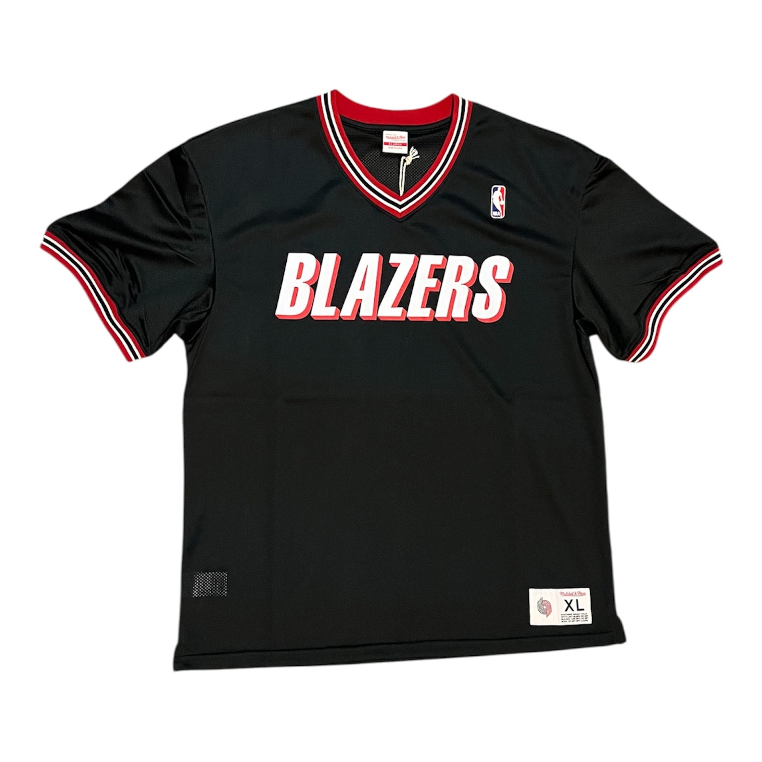 Mitchell & Ness Portland Trailblazers Basketball Mesh Short Sleeve Jersey